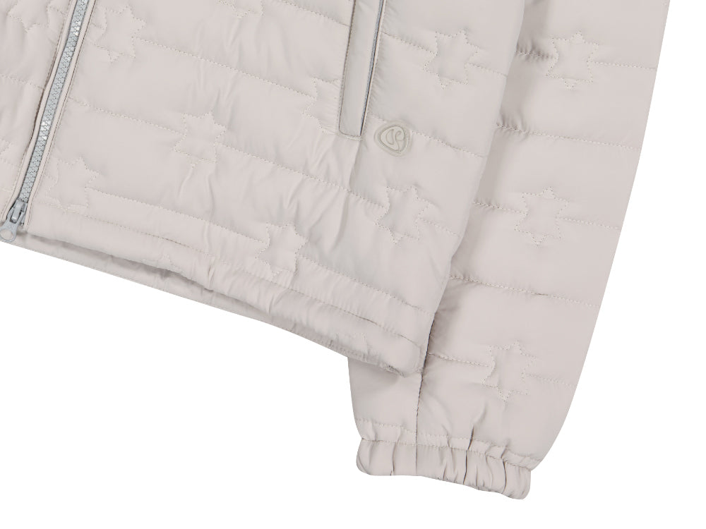 Coyseio - Fluffy Light Padded Jacket (Ivory) product image 17 | TRAB K-Fashion Australia