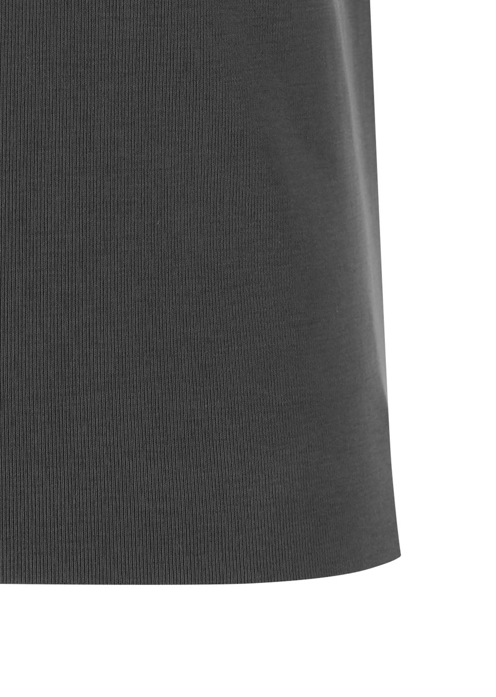 Amomento - [Pre-Order] Mock Neck Raglan T-shirt (Charcoal) product image 7 | TRAB K-Fashion Australia