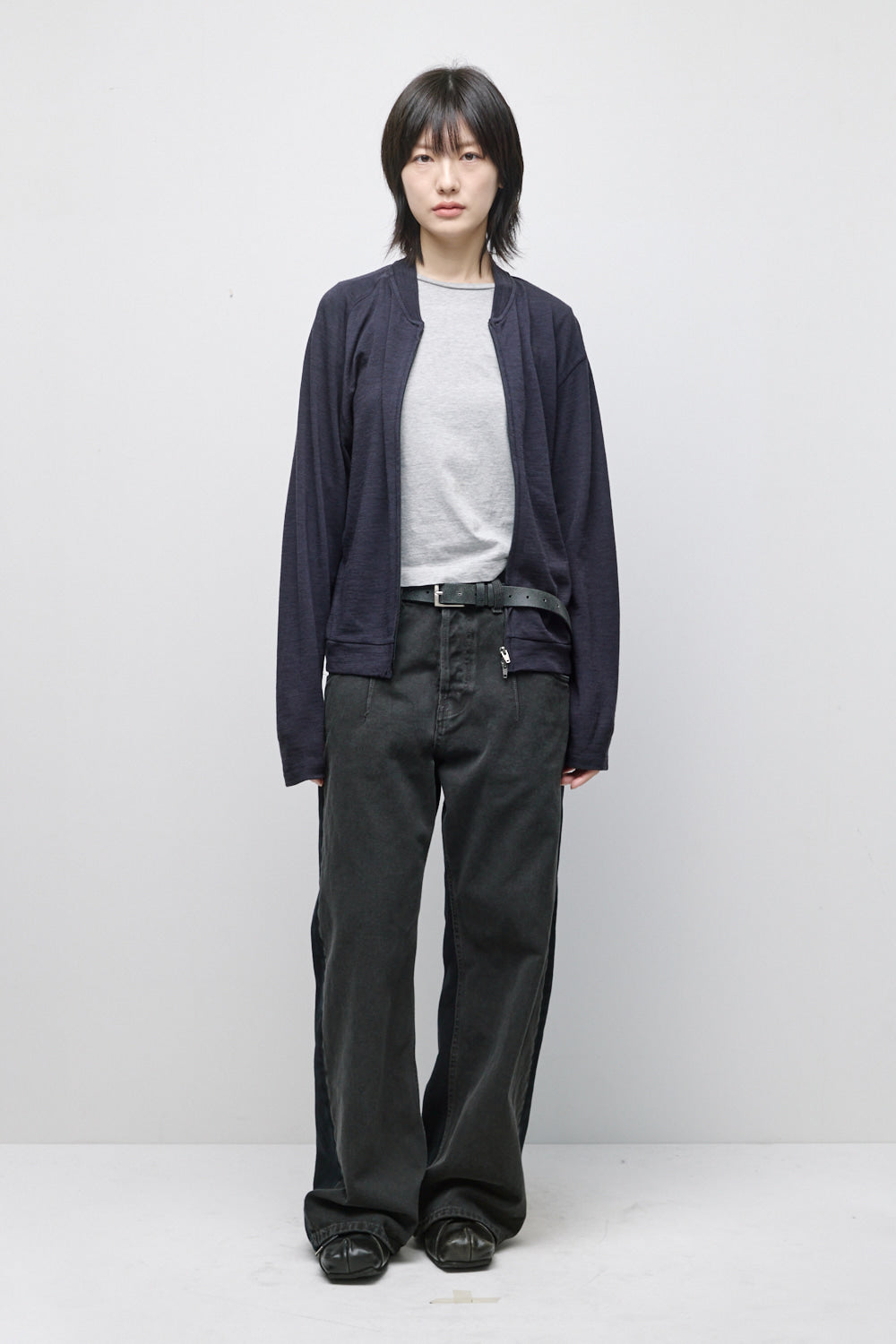 Hatchingroom - Two Face Jeans Dyed (Charcoal/Dark Navy) product image 13 | TRAB K-Fashion Australia