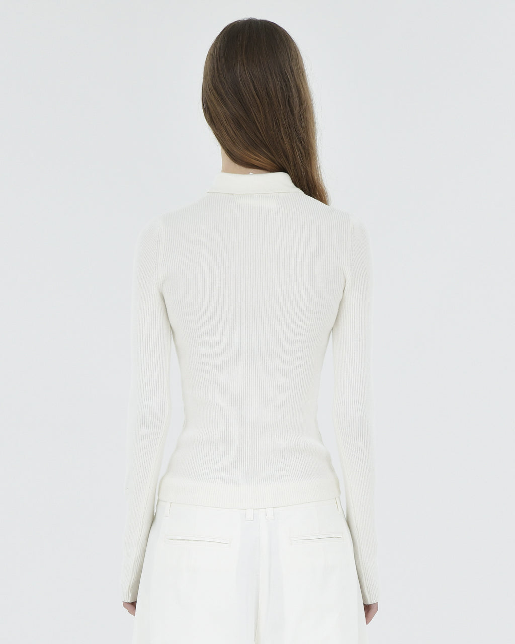 Brownyard - Collar Cardigan (Ivory) product image 2 | TRAB K-Fashion Australia
