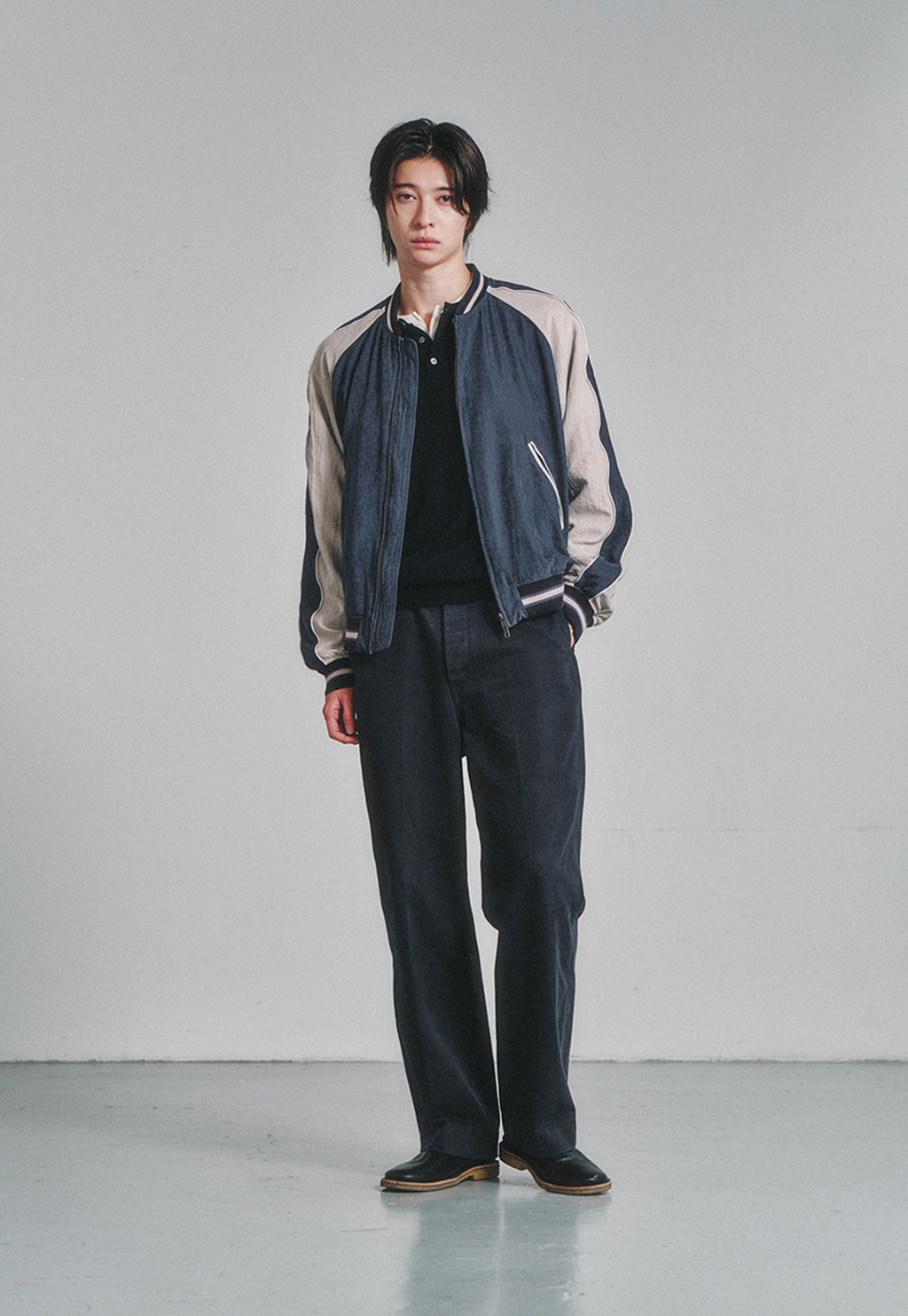 Art if acts - Vintage Souvenir Jacket (Navy/Stone) product image 5 | TRAB K-Fashion Australia