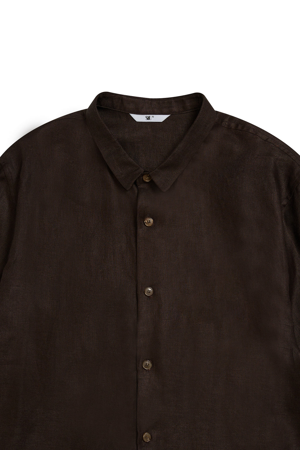 STU - Linen Shirt (Brown) product image 19 | TRAB K-Fashion Australia