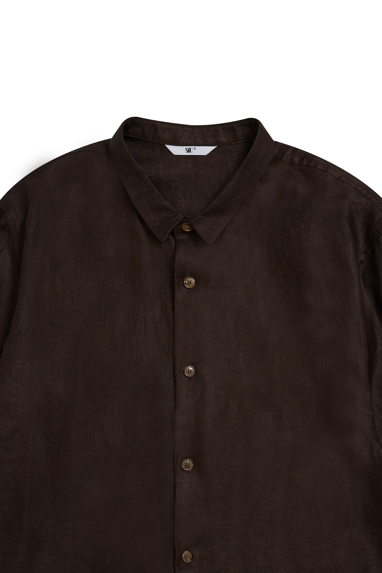 STU - Linen Shirt (Brown) product image 19 | TRAB K-Fashion Australia