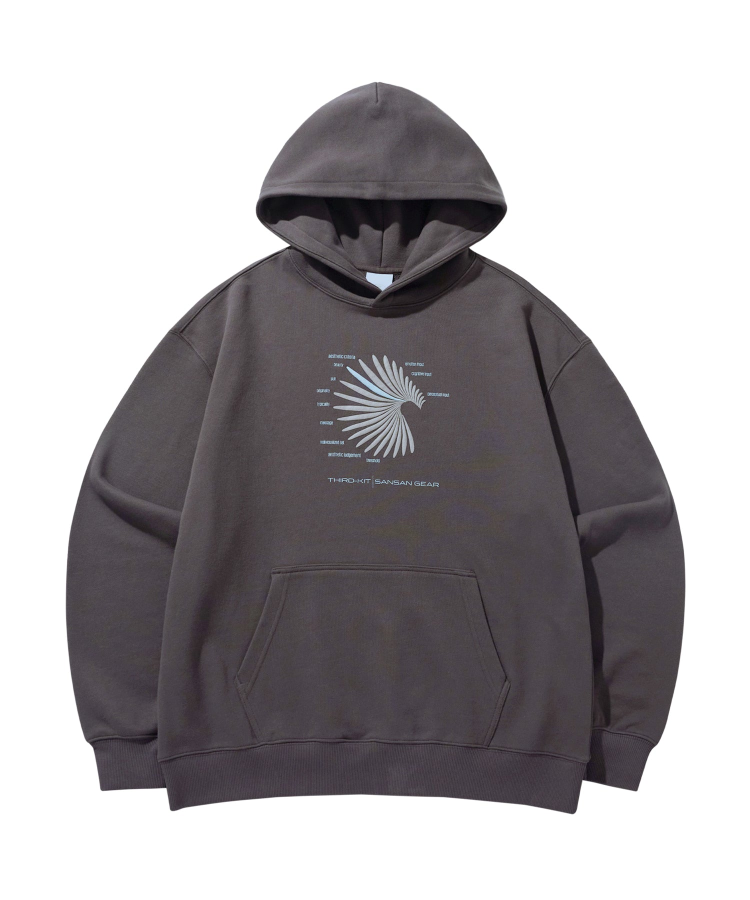 San San Gear - Fly Hoodie (Ash Brown) product image 4 | TRAB K-Fashion Australia