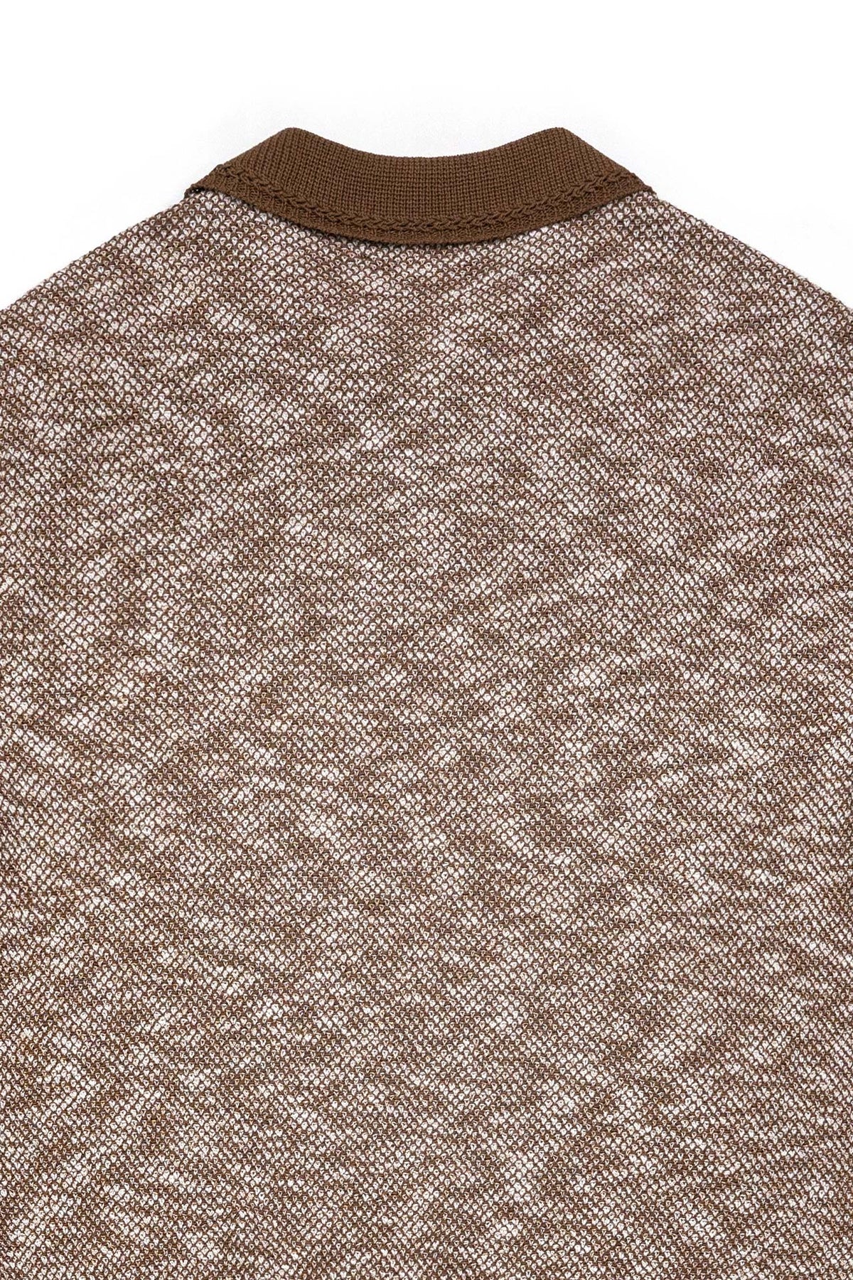 Ioedle - Lake Reflection Collar Short Sleeve Knit (Brown) product image 8 | TRAB K-Fashion Australia