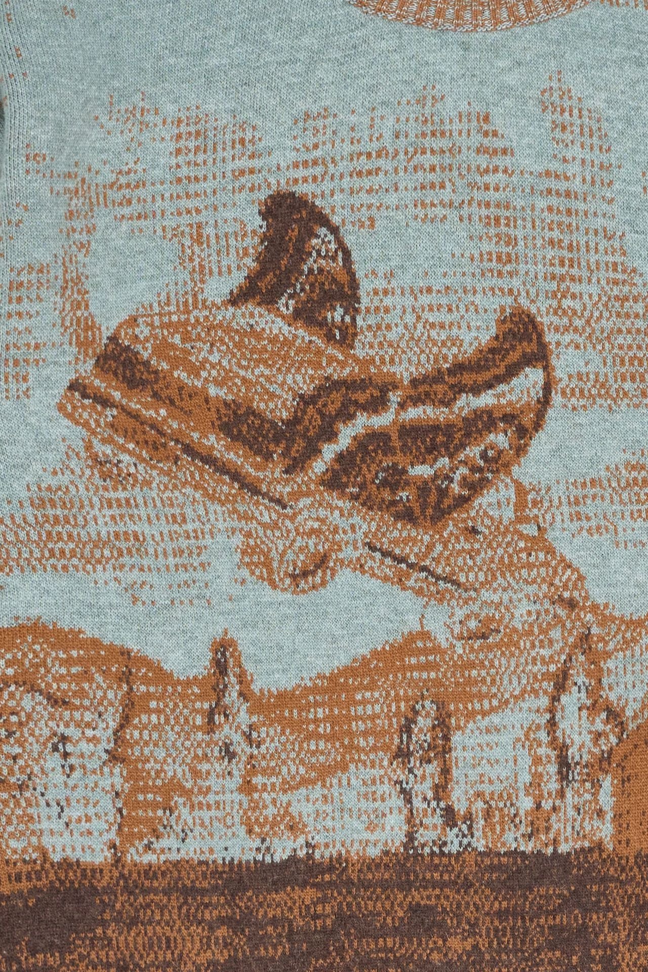 Ioedle - Night Guide Jacquard Knit (Sky Blue) product image 5 | TRAB K-Fashion Australia