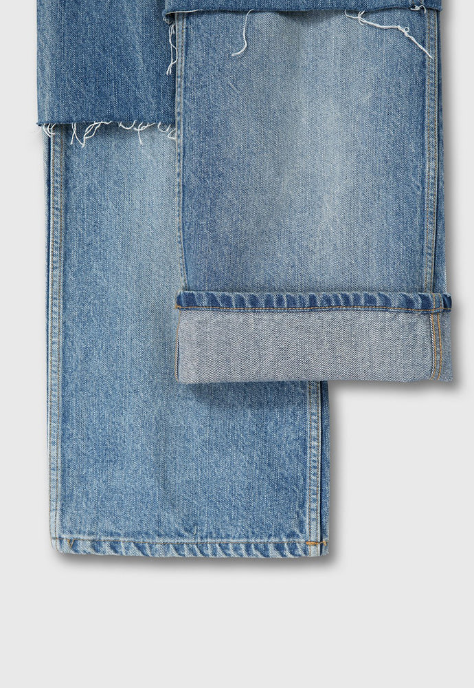 Tonywack - Layered Denim Jeans (Washed Blue) product image 14 | TRAB K-Fashion Australia