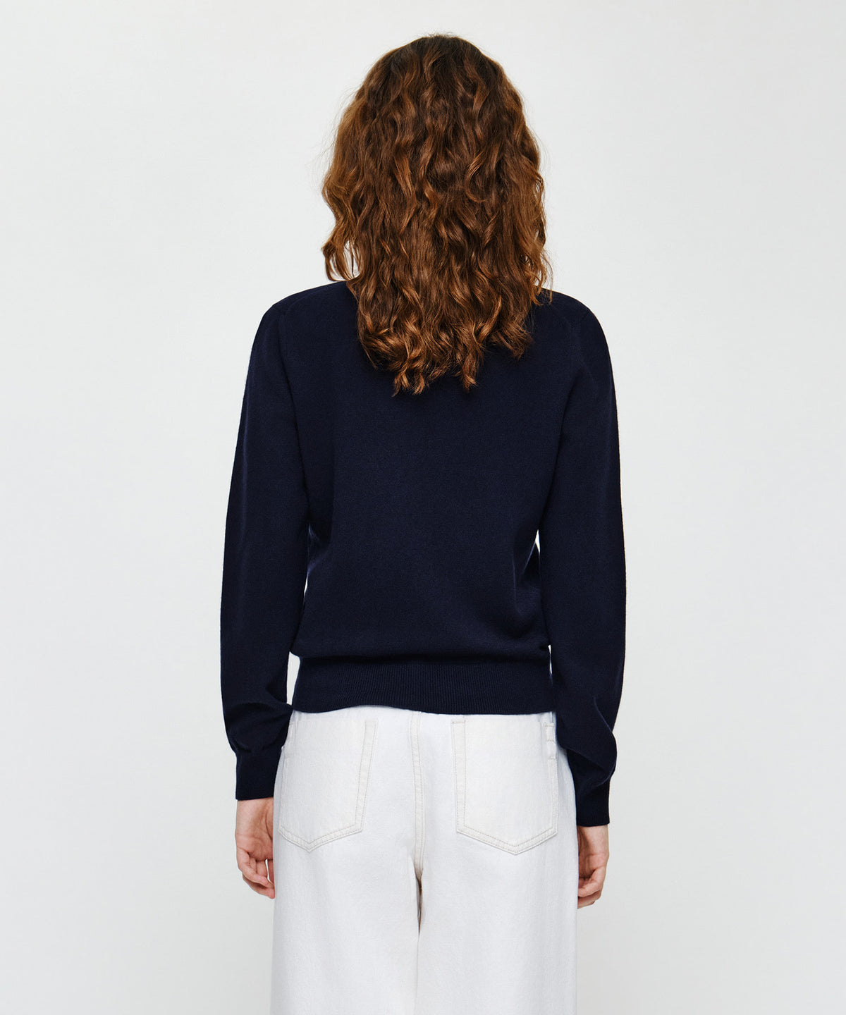 Marithe & Francois Girbaud - Small Classic Logo Knit Pullover (Navy) product image 2 | TRAB K-Fashion Australia