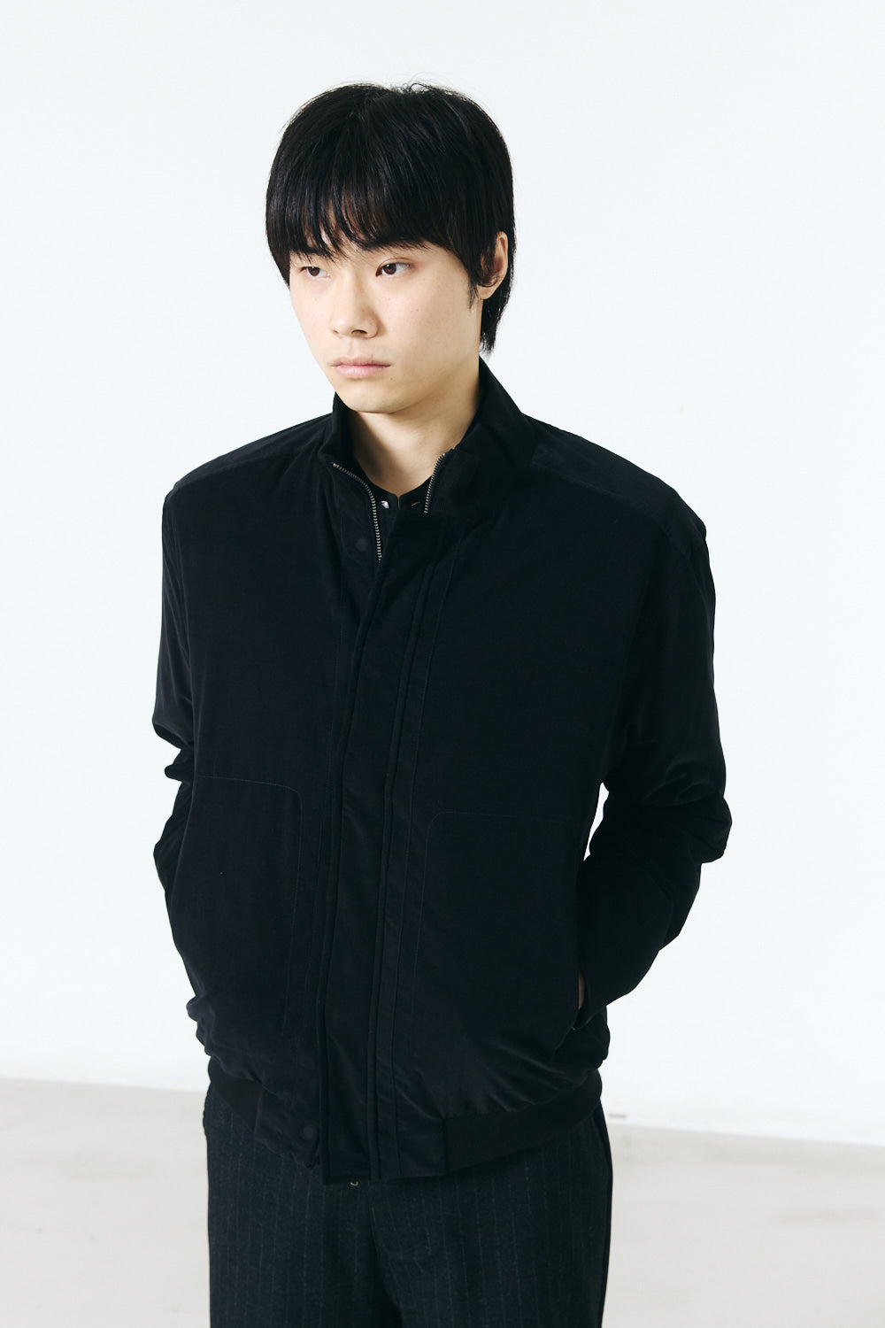 Hatchingroom - Tanker Jacket Corduroy (Black) product image 15 | TRAB K-Fashion Australia