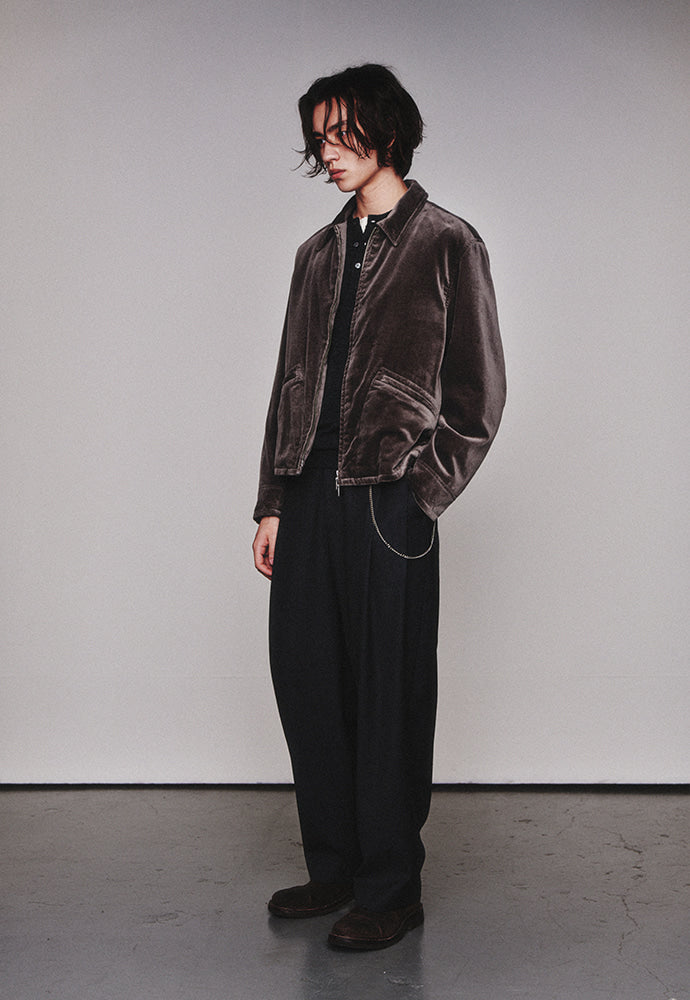 Art if acts - Velvet Sports Jacket (Wood Grey) product image 2 | TRAB K-Fashion Australia