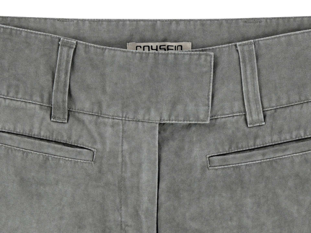 Coyseio - Double Capri Pants (Light Grey) product image 9 | TRAB K-Fashion Australia