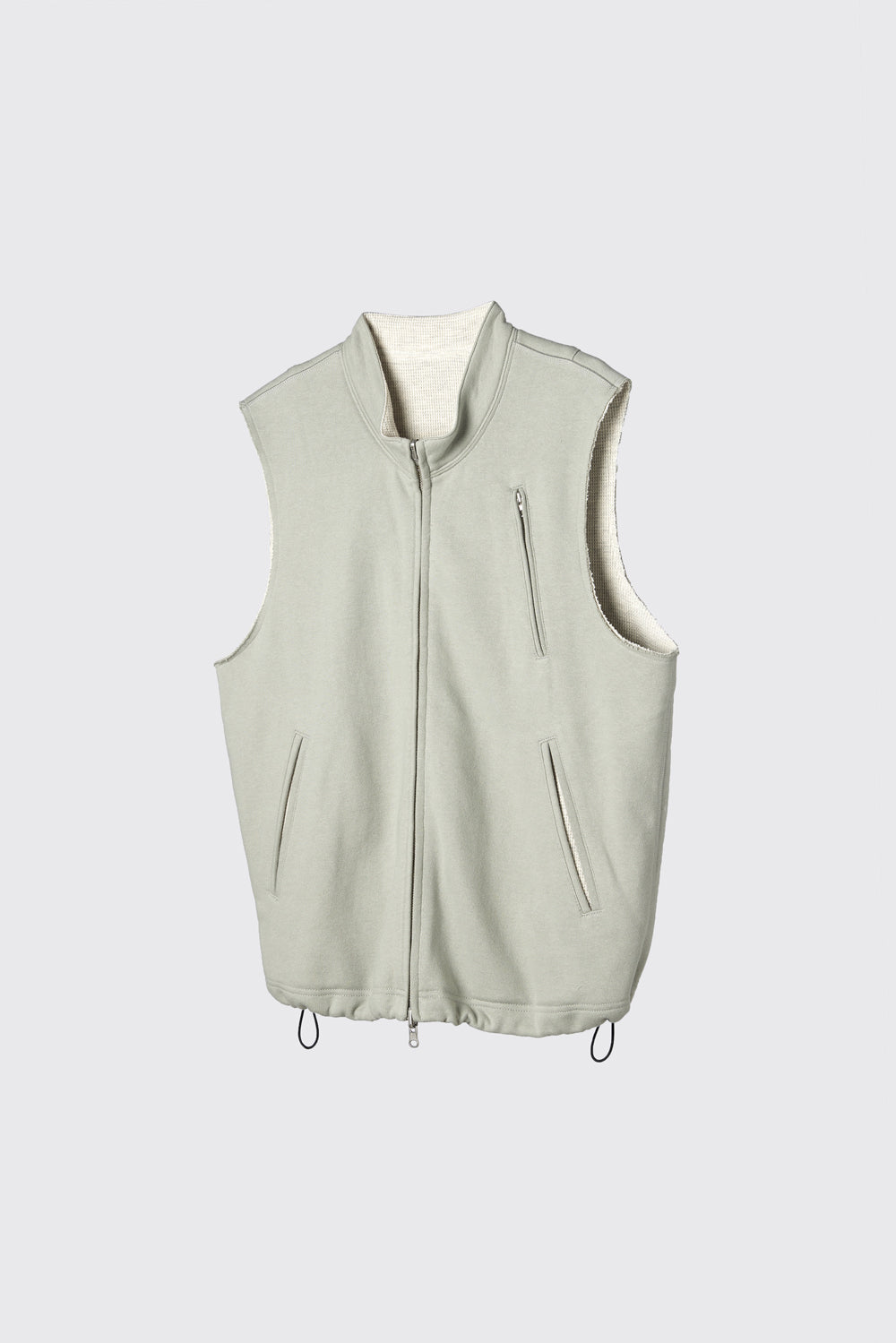 Hatchingroom - Reversible Jersey Vest Olive (Grey) product image 3 | TRAB K-Fashion Australia