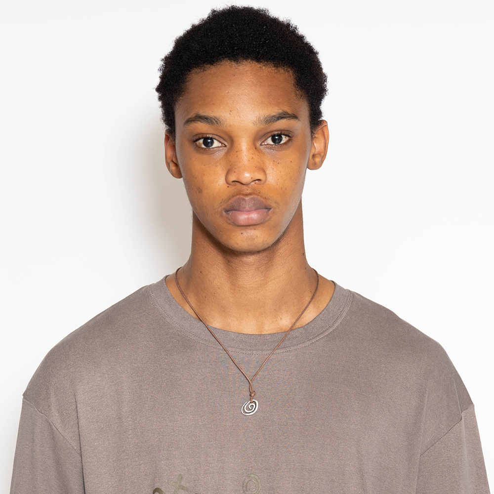 Towtow Archive - Minima Spiral Necklace (Silver) product image 9 | TRAB K-Fashion Australia