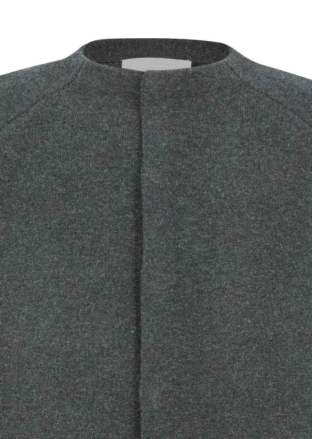 Amomento - Men's rounded sleeve cardigan (Charcoal) product image 7 | TRAB K-Fashion Australia