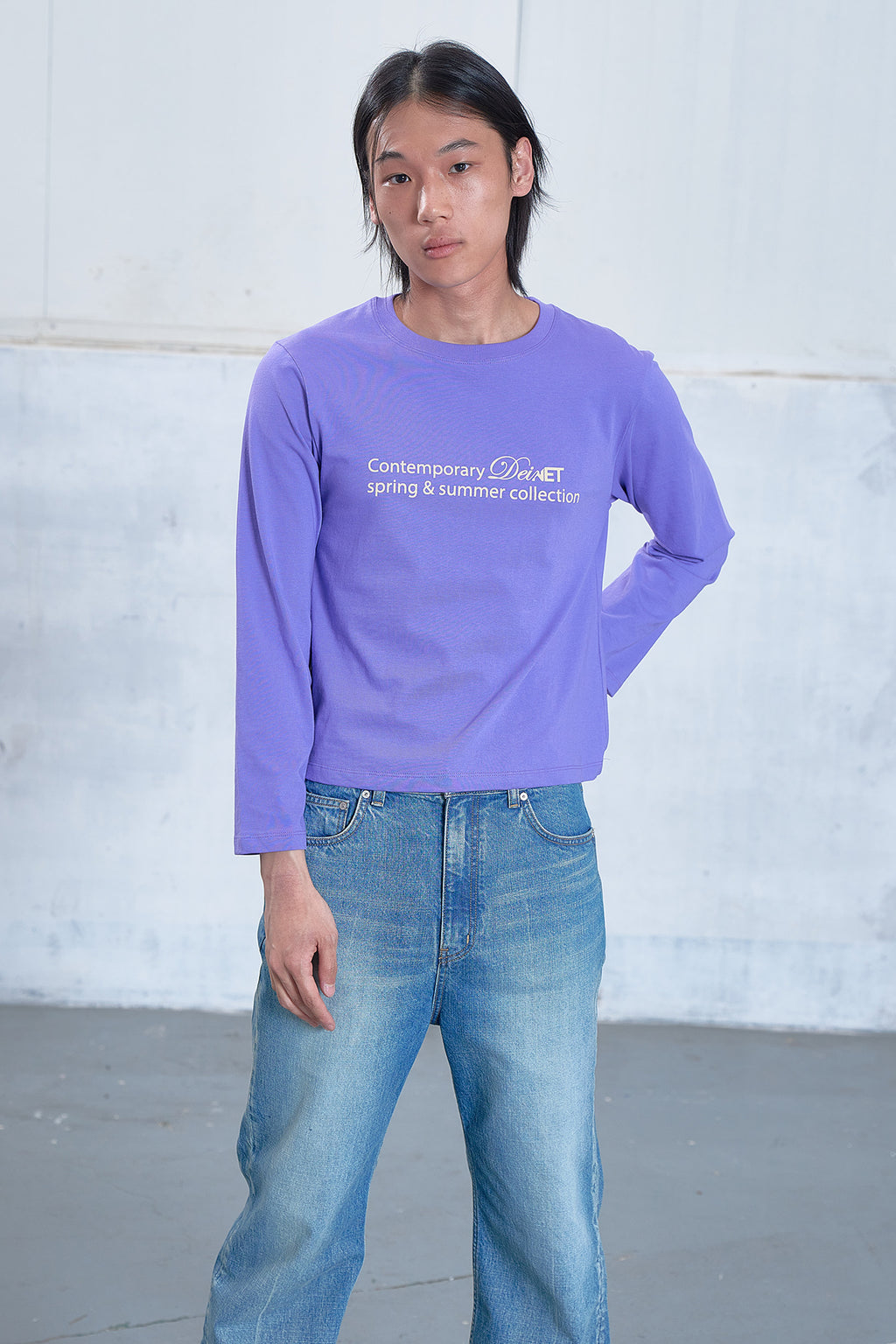 Deinet - Contemporary Long Sleeve (Light Purple) product image 5 | TRAB K-Fashion Australia