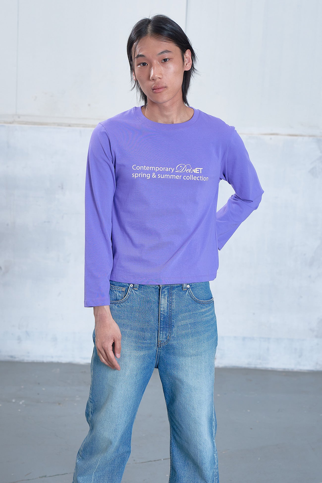 Deinet - Contemporary Long Sleeve (Light Purple) product image 5 | TRAB K-Fashion Australia