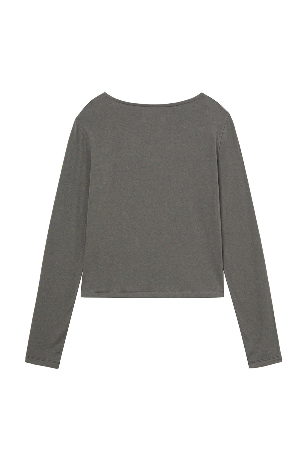 Deinet - I Hate Long Sleeve (Charcoal) product image 2 | TRAB K-Fashion Australia