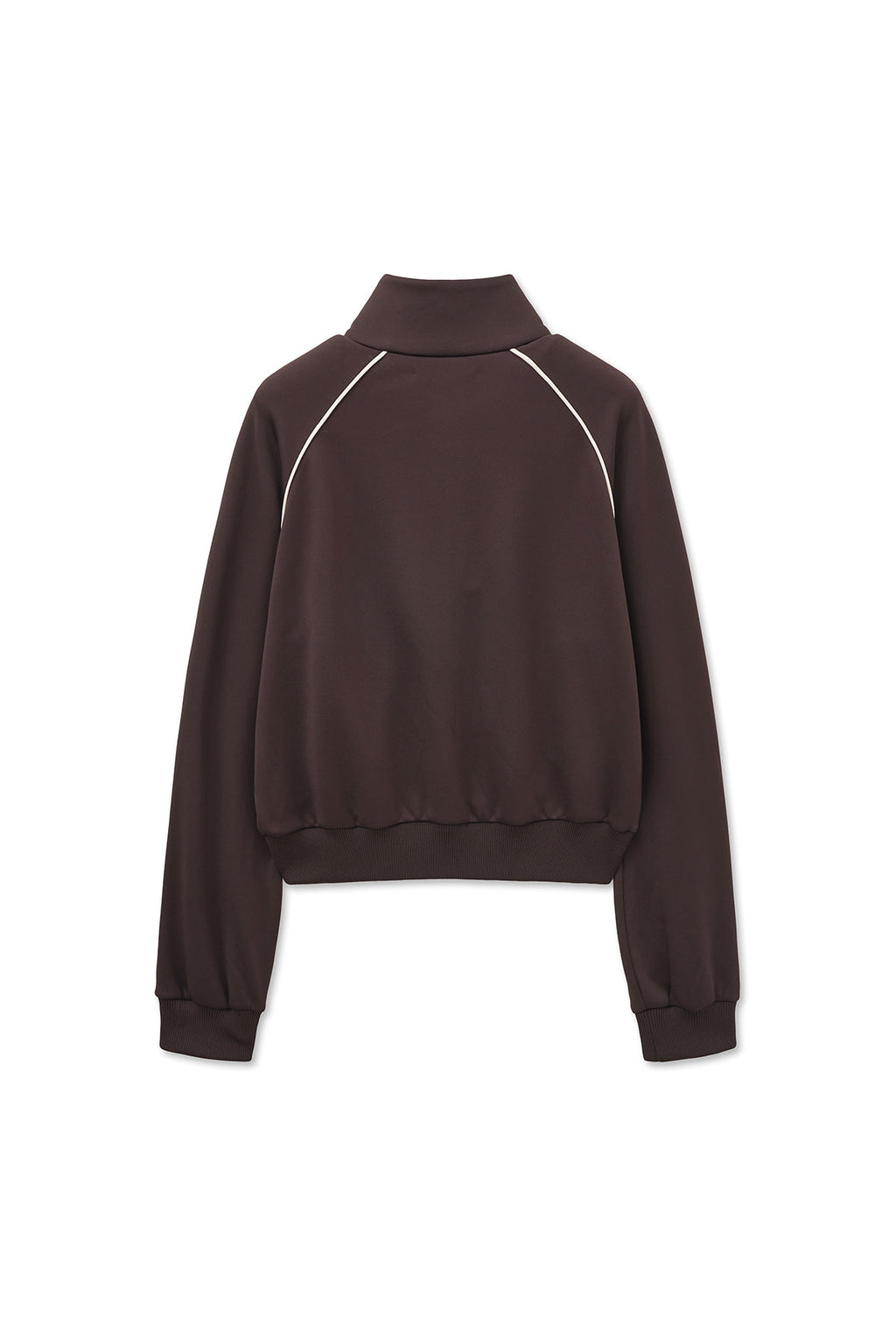 Matin Kim - Heart Logo Track Jumper (Brown) product image 3 | TRAB K-Fashion Australia