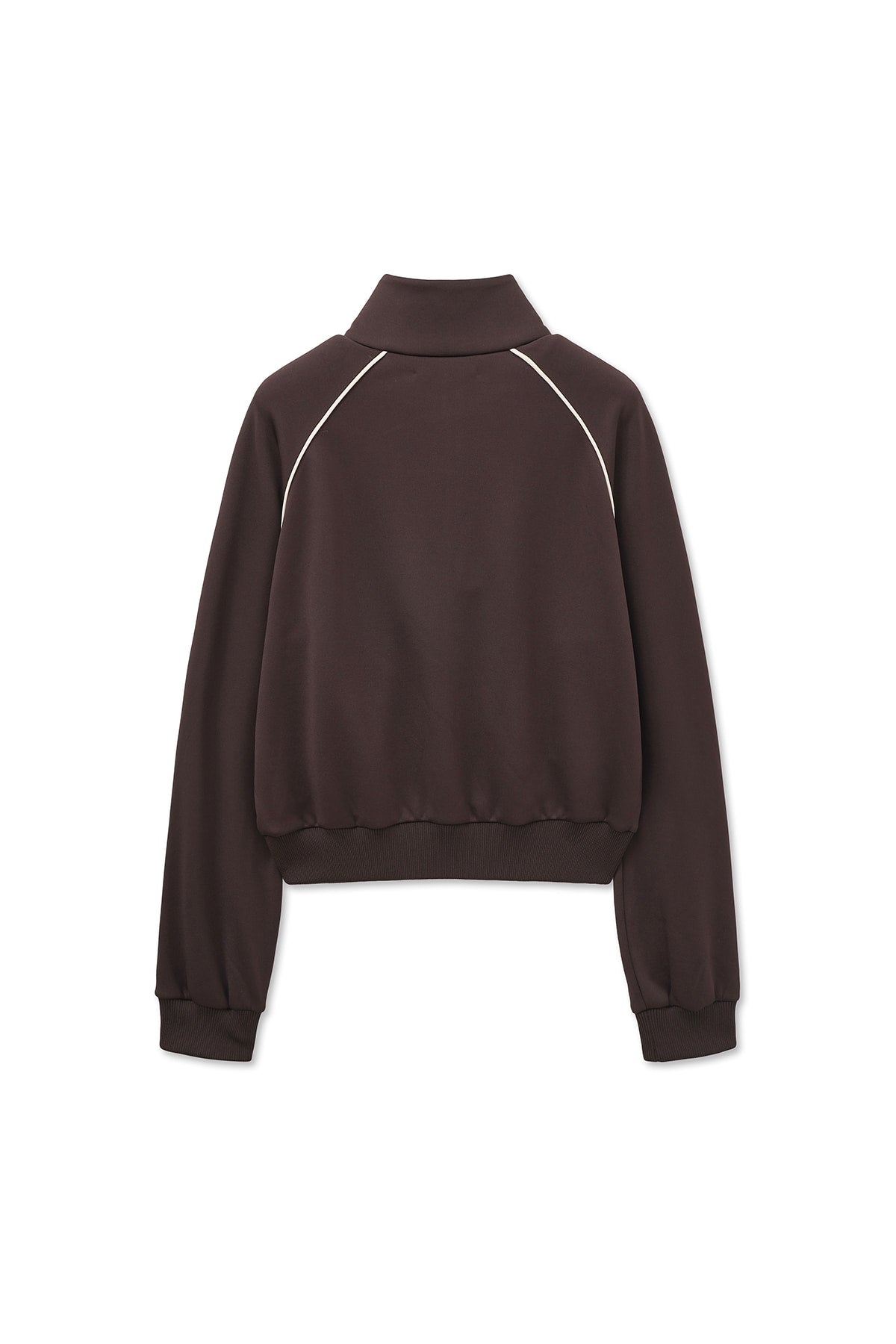 Matin Kim - Heart Logo Track Jumper (Brown) product image 3 | TRAB K-Fashion Australia