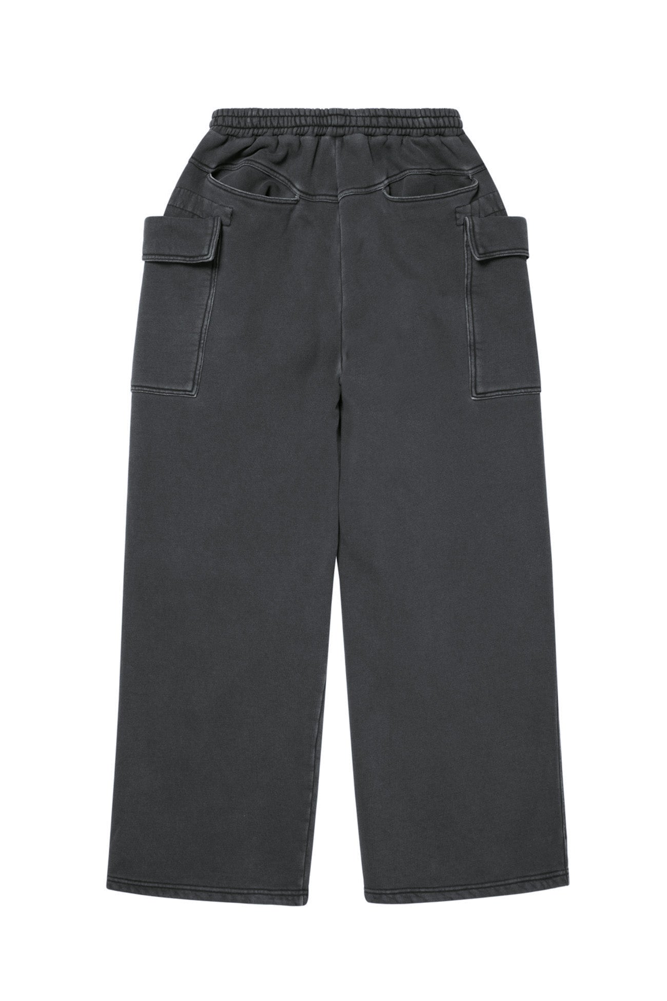 Deinet - Muddy Cargo Sweat Pants (Charcoal) product image 2 | TRAB K-Fashion Australia