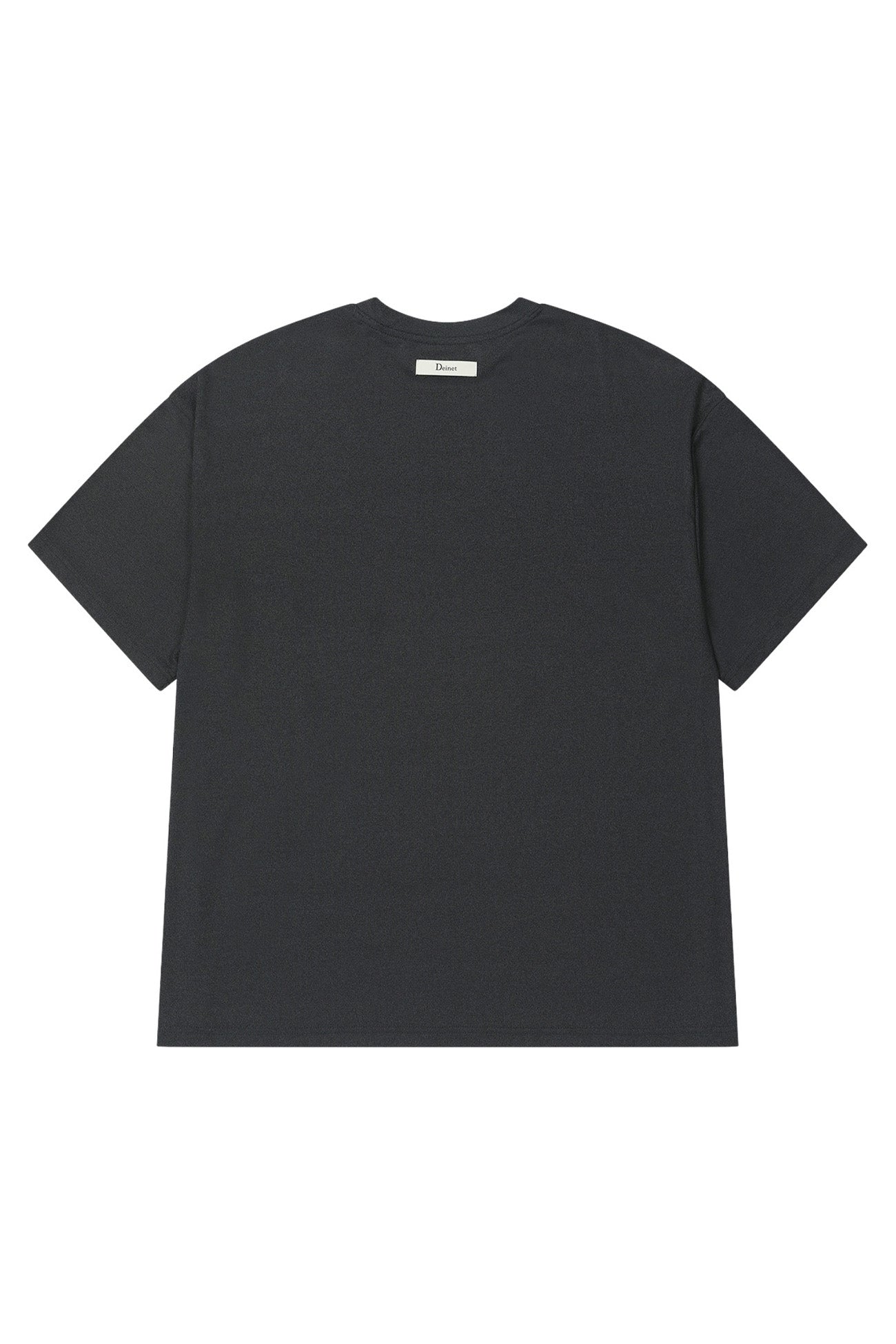 Deinet - Button Oversize T-Shirt (Dark Grey) product image 2 | TRAB K-Fashion Australia