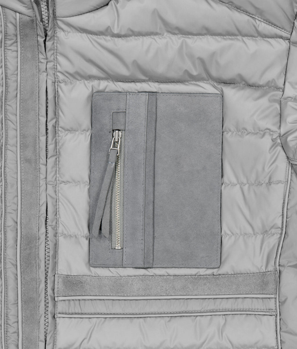 XLIM - Ep.8 02 Down Jacket (Gray) product image 9 | TRAB K-Fashion Australia
