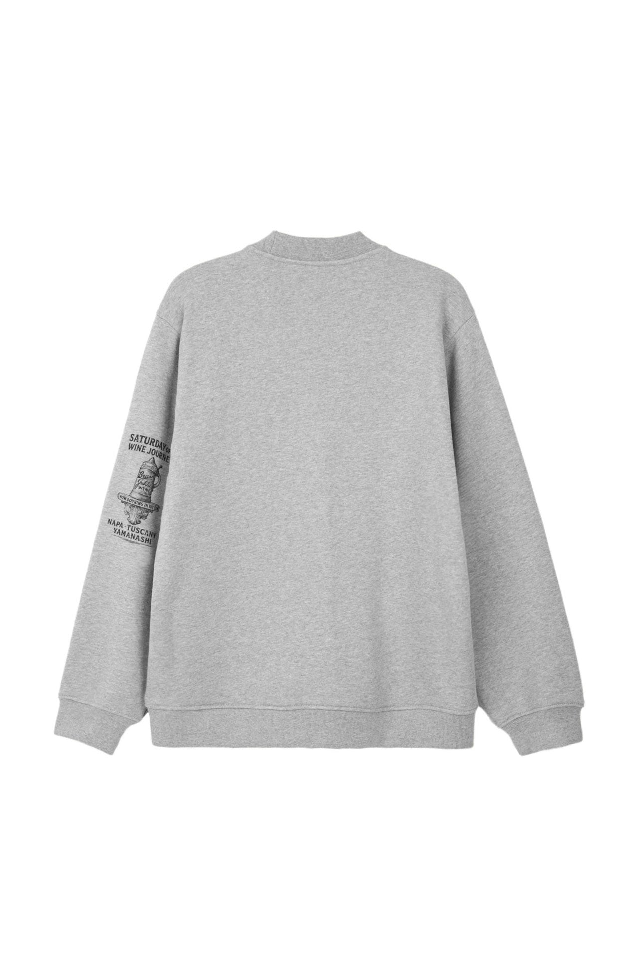 Stu - Printing Sweatshirt Melange (Grey) product image 18 | TRAB K-Fashion Australia