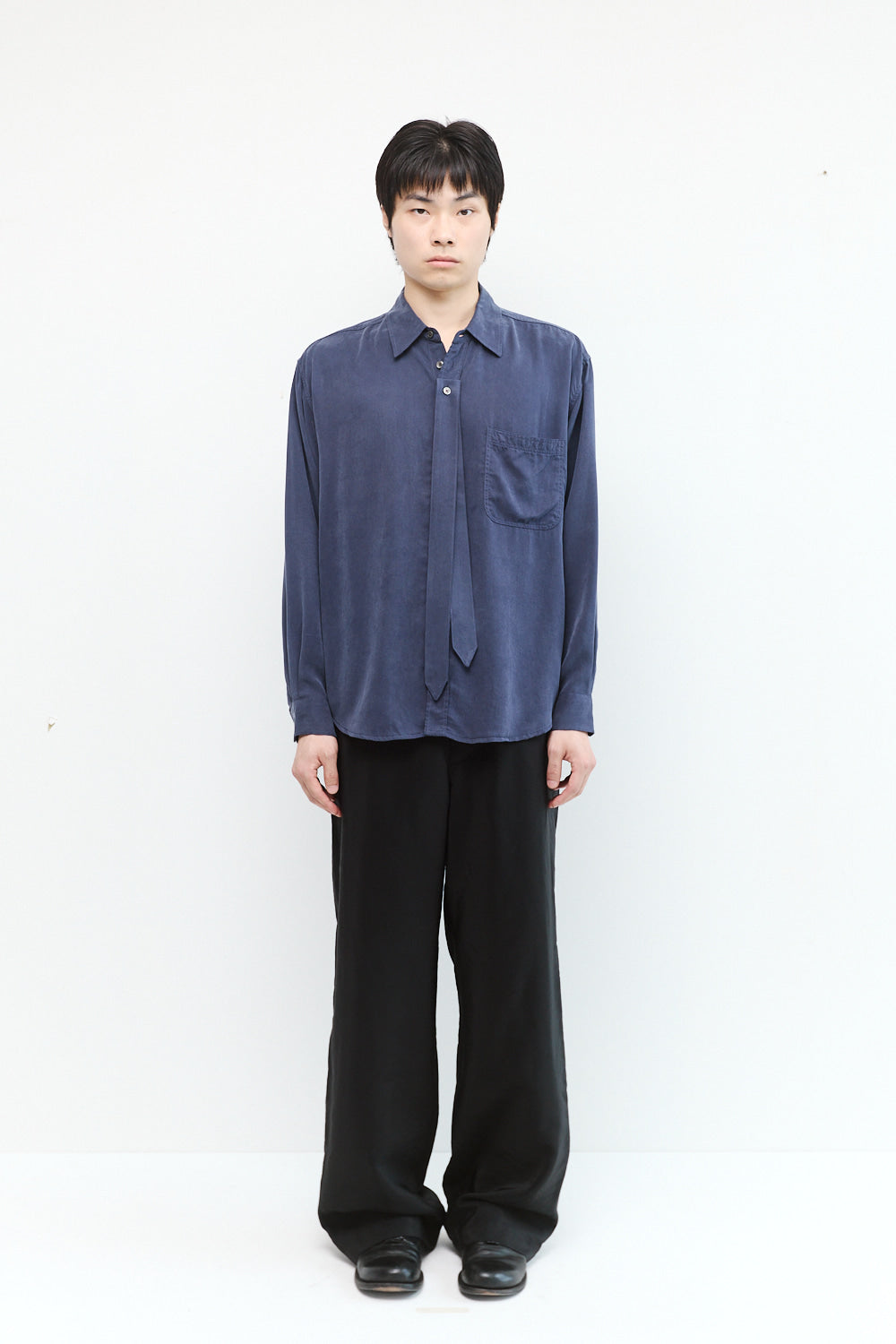 Hatchingroom - Tie Shirt French (Blue) product image 3 | TRAB K-Fashion Australia