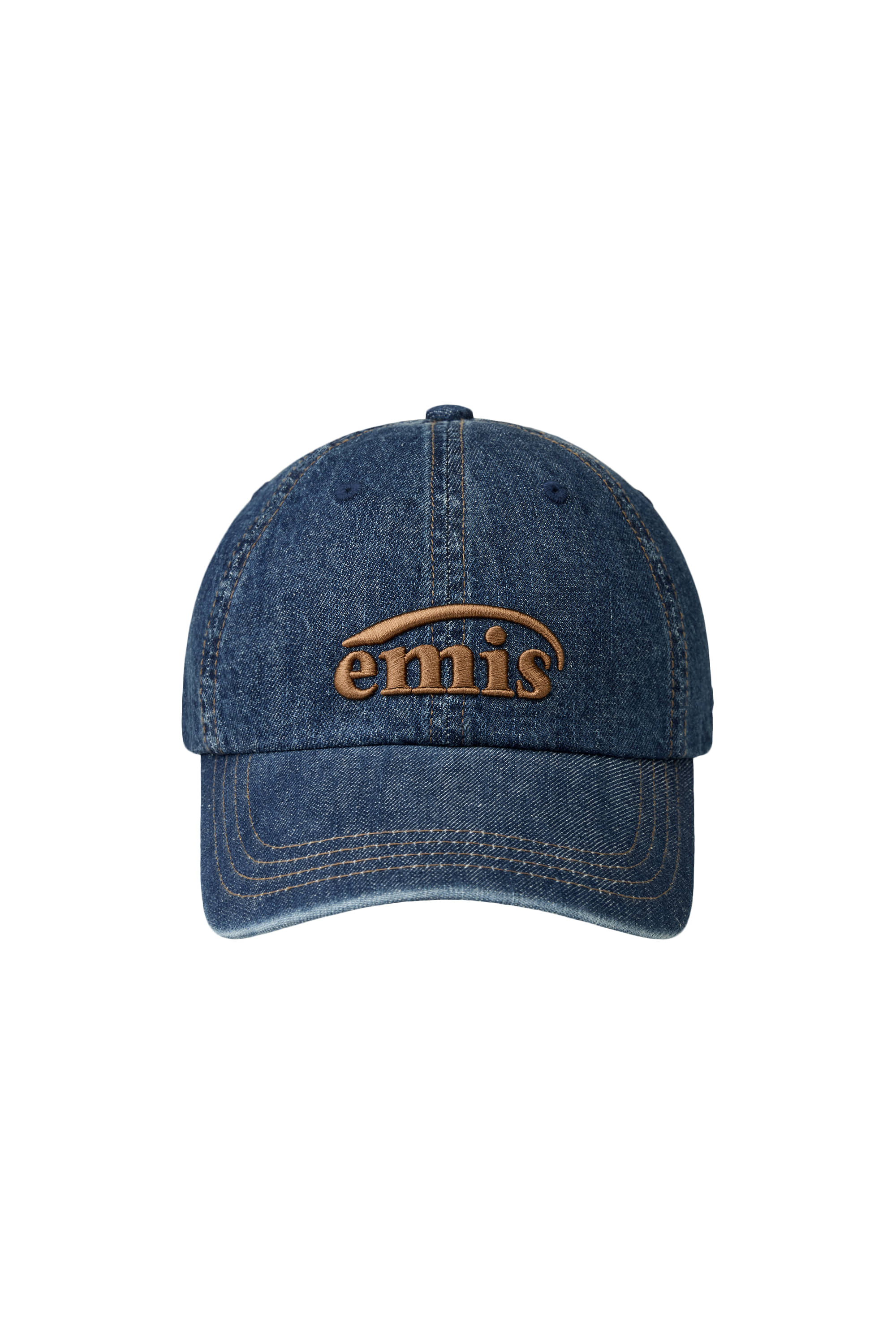 Emis - One Tone Washed Denim Ball Cap (Blue Denim) product image 1 | TRAB K-Fashion Australia