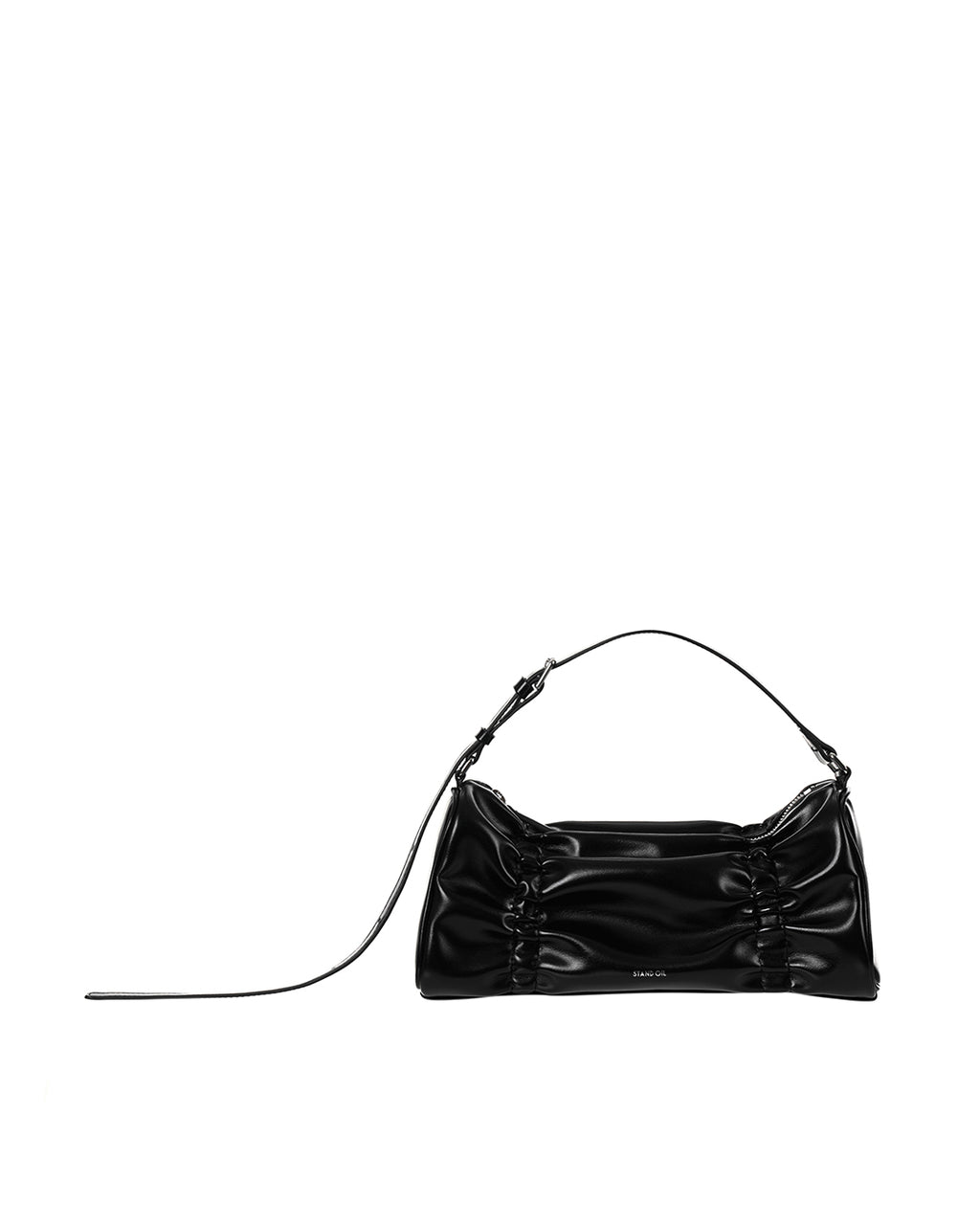 Stand Oil - Pleats Bag (Black) product image 4 | TRAB K-Fashion Australia