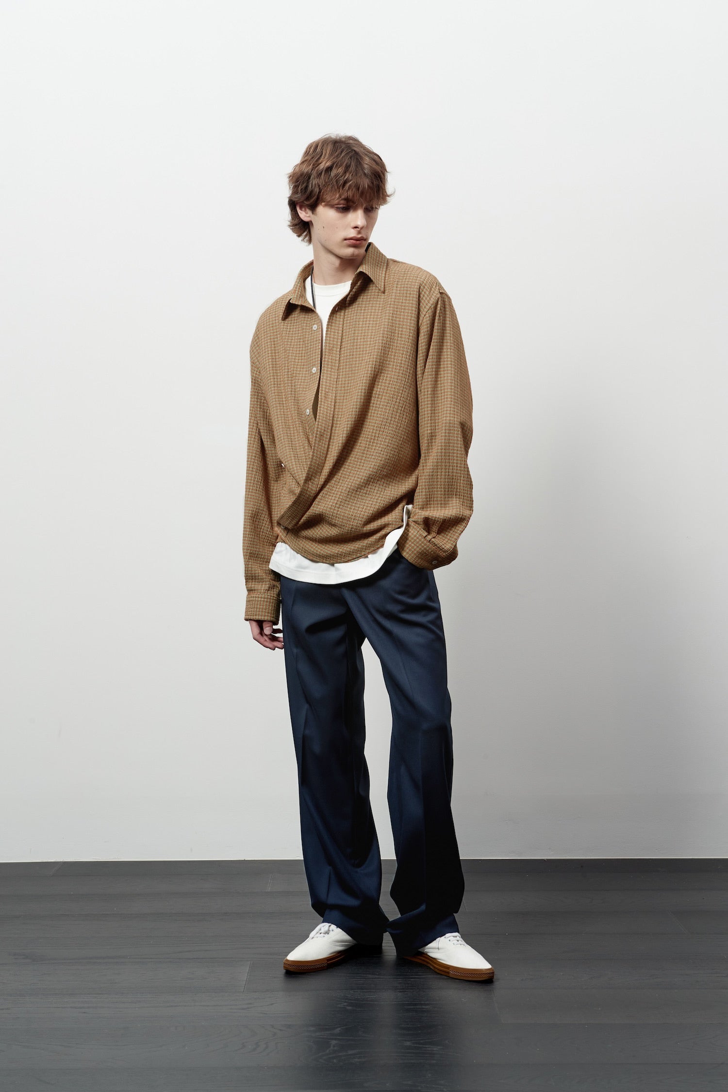 Stu - Horizontal Stripe Wrap (Shirt) product image 7 | TRAB K-Fashion Australia