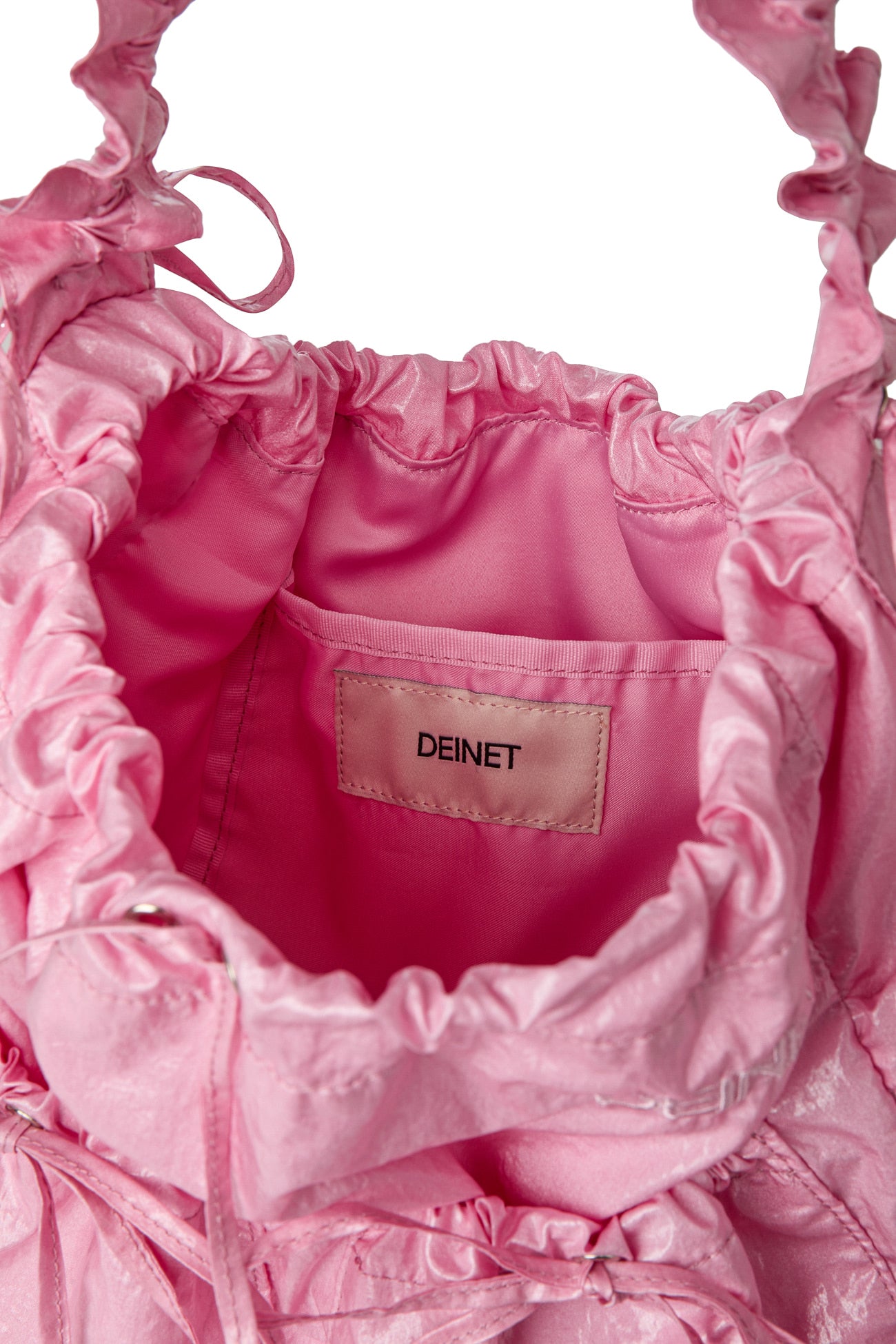 Deinet - Deinet Coating Shirring Bag (Pink) product image 7 | TRAB K-Fashion Australia