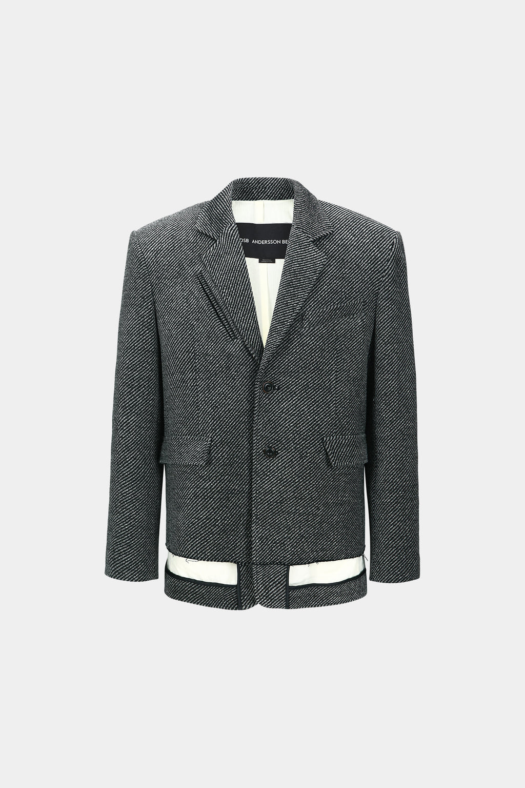 Andersson Bell - Unisex Inside-Out Wool Jacket (Grey) product image 16 | TRAB K-Fashion Australia