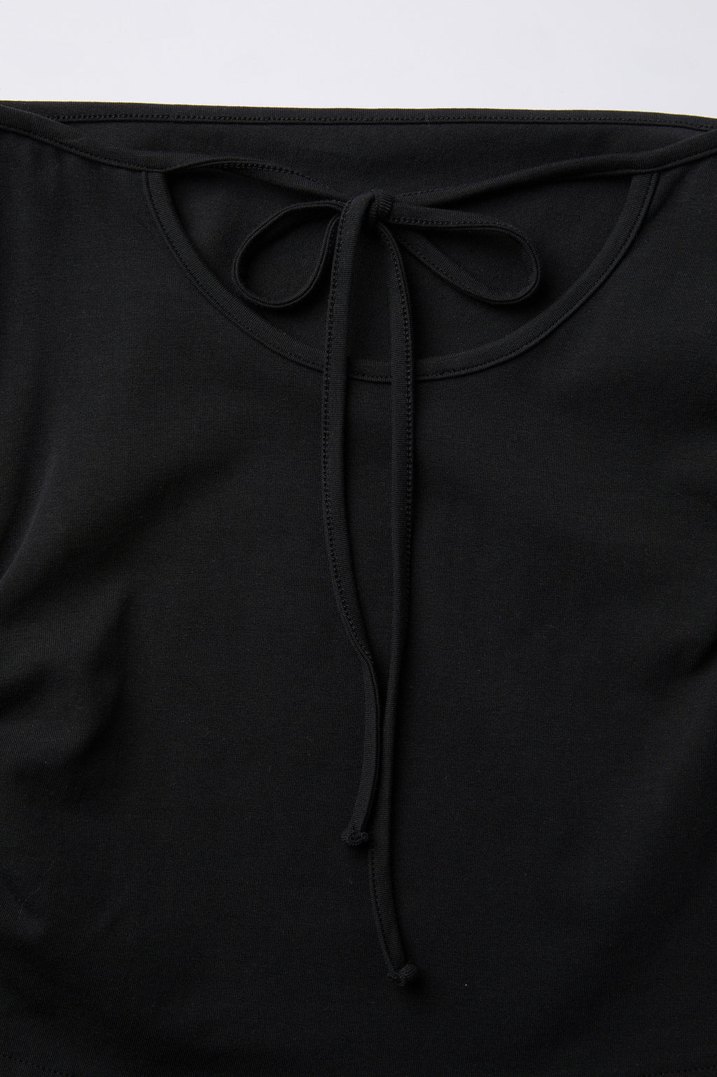 Coor - Back Strap Shirring Tube Top (Black) product image 6 | TRAB K-Fashion Australia