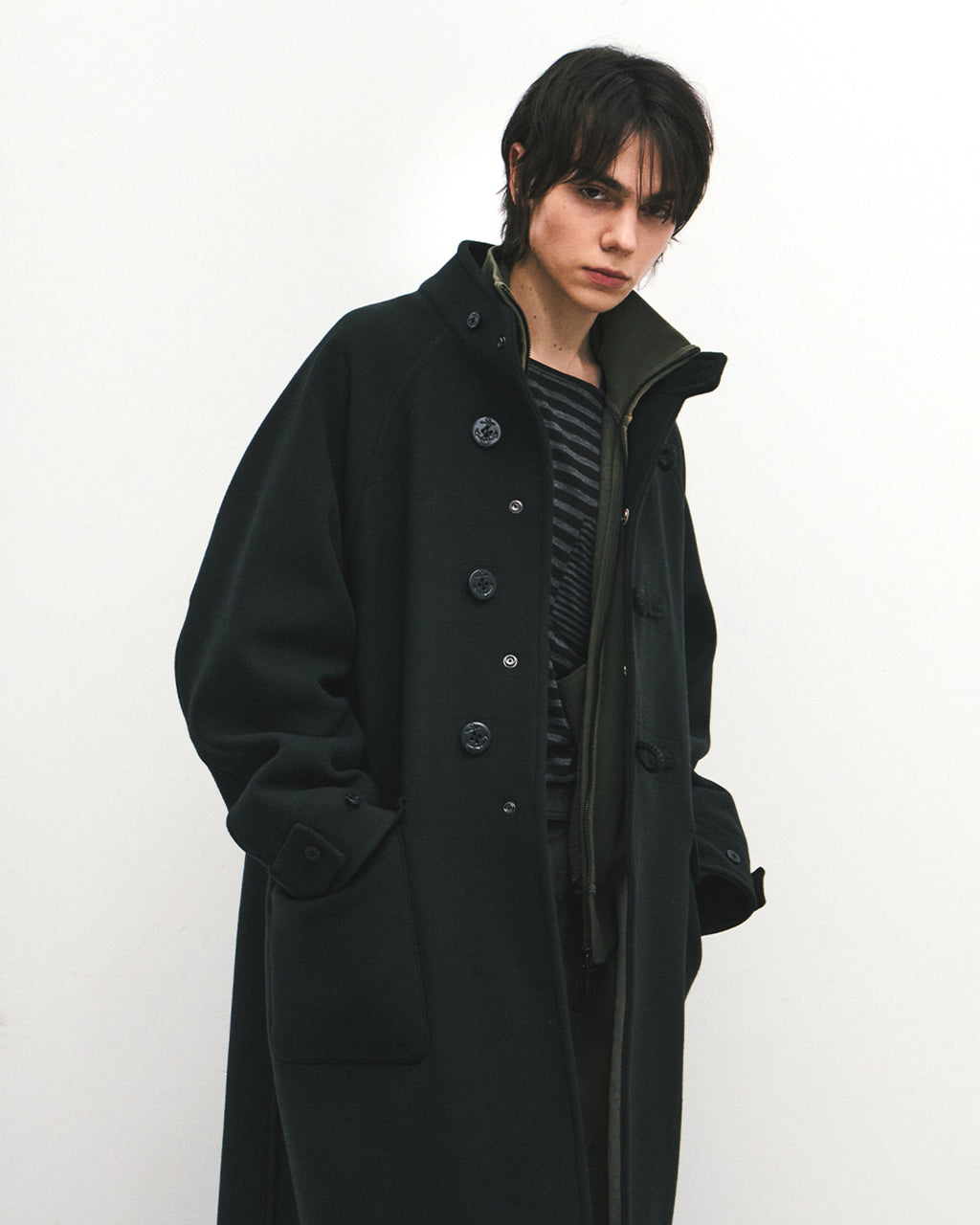 Eastlogue - Navigator Coat (Black Melton) product image 3 | TRAB K-Fashion Australia
