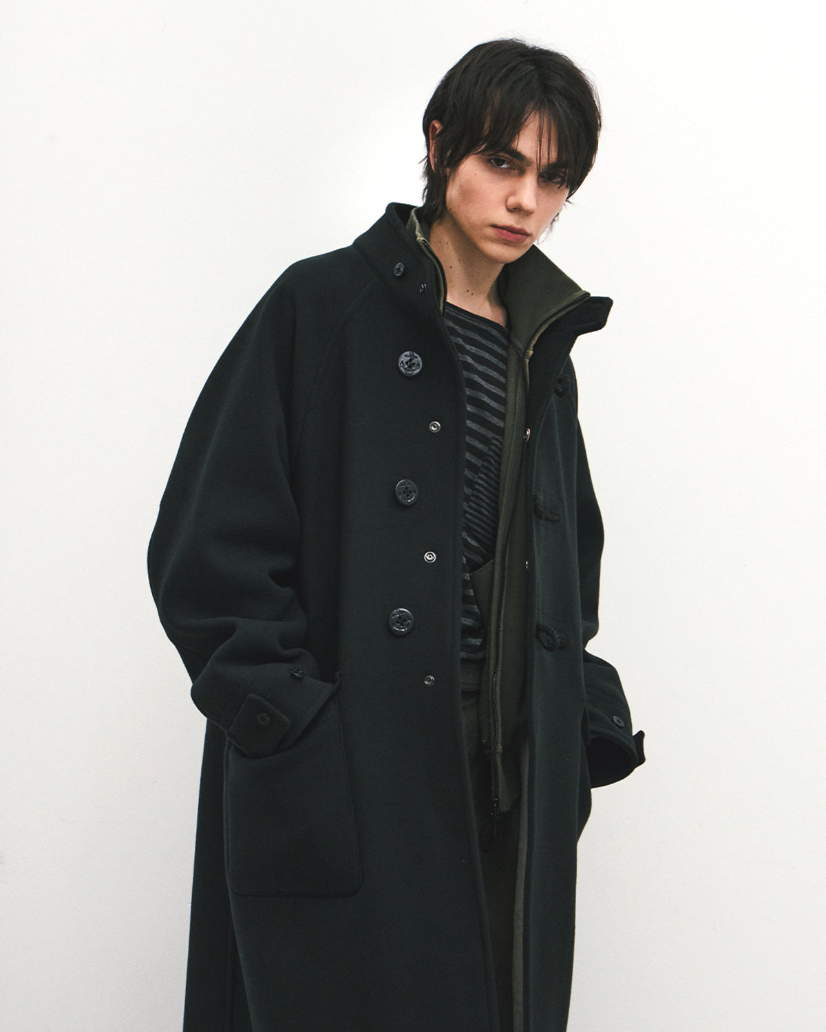 Eastlogue - Navigator Coat (Black Melton) product image 3 | TRAB K-Fashion Australia