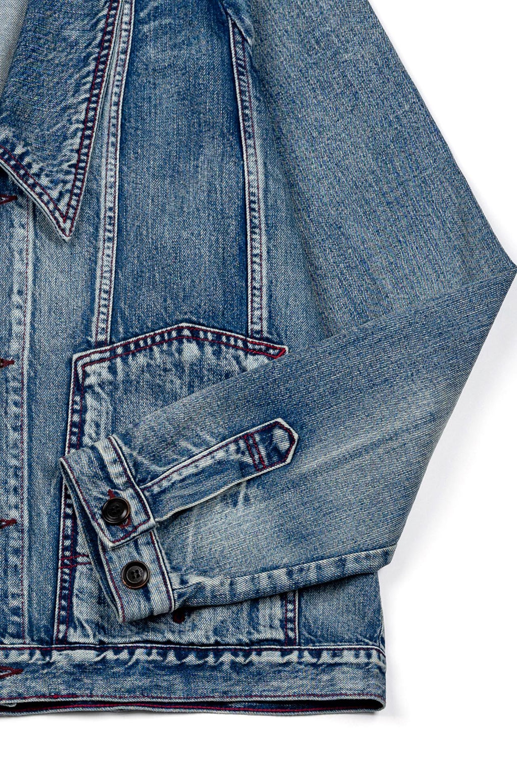 Ioedle - Flipped Wave Denim Jacket (OC) product image 8 | TRAB K-Fashion Australia