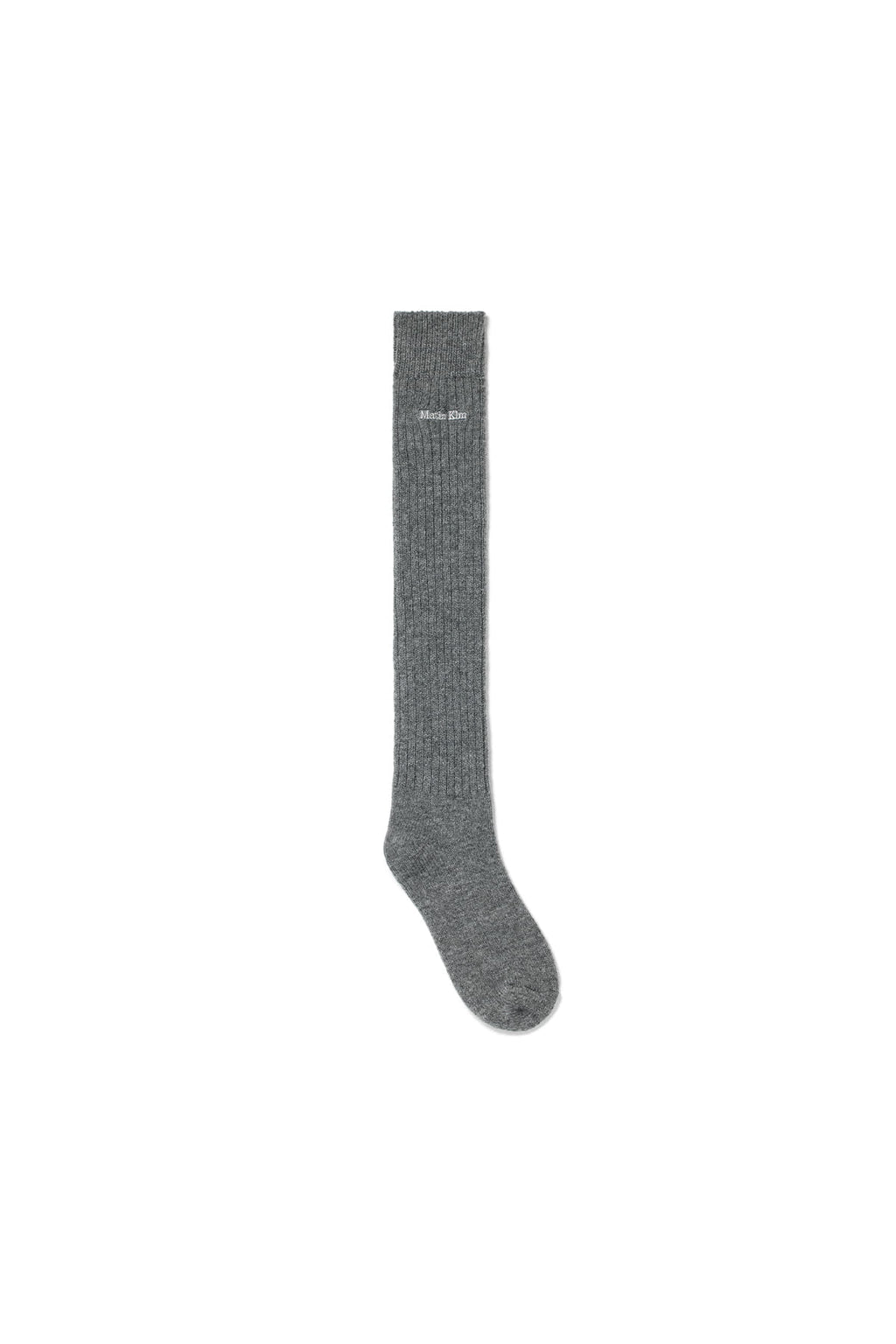 Matin Kim - Wool Blend Knee Socks (Grey) product image 1 | TRAB K-Fashion Australia