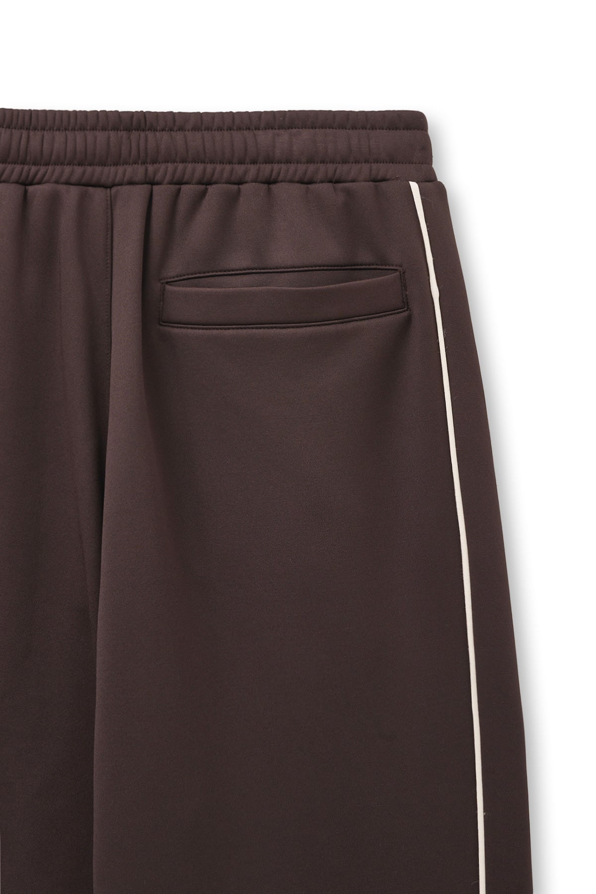 Matin Kim - Heart Logo Track Pants (Brown) product image 5 | TRAB K-Fashion Australia