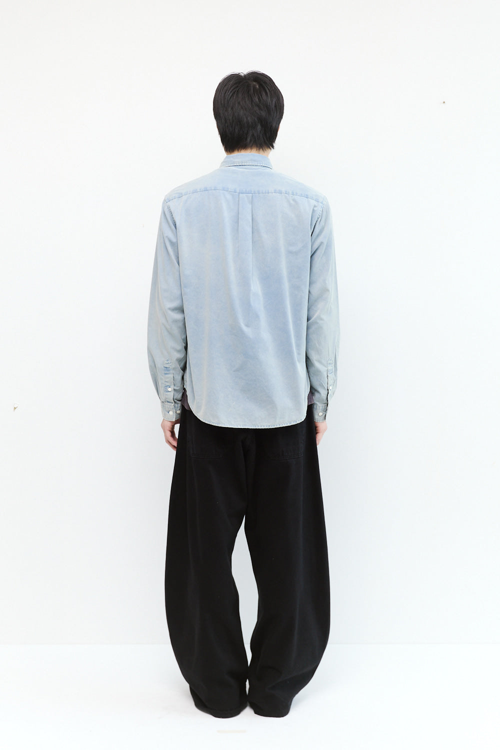 Hatchingroom - Out Button Shirt Bleached (Sax) product image 6 | TRAB K-Fashion Australia