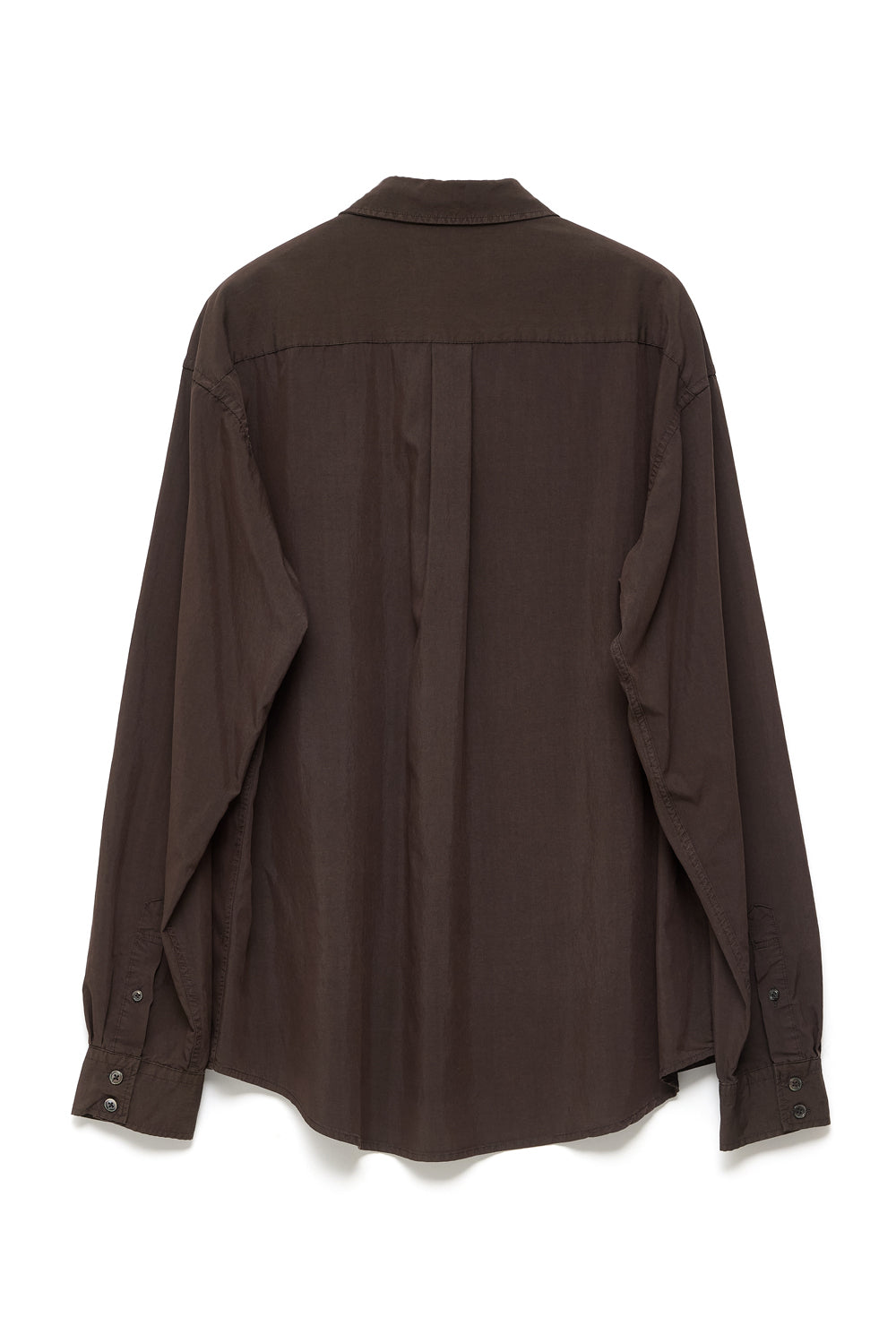 Hatchingroom - Rana Shirt (Over Dyed Brown) product image 2 | TRAB K-Fashion Australia