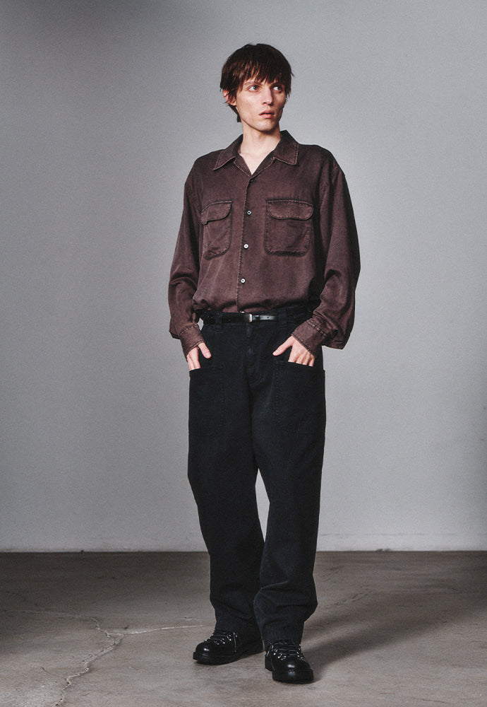 Art if acts - Tencel Two Pocket Shirt (Charcoal) product image 6 | TRAB K-Fashion Australia