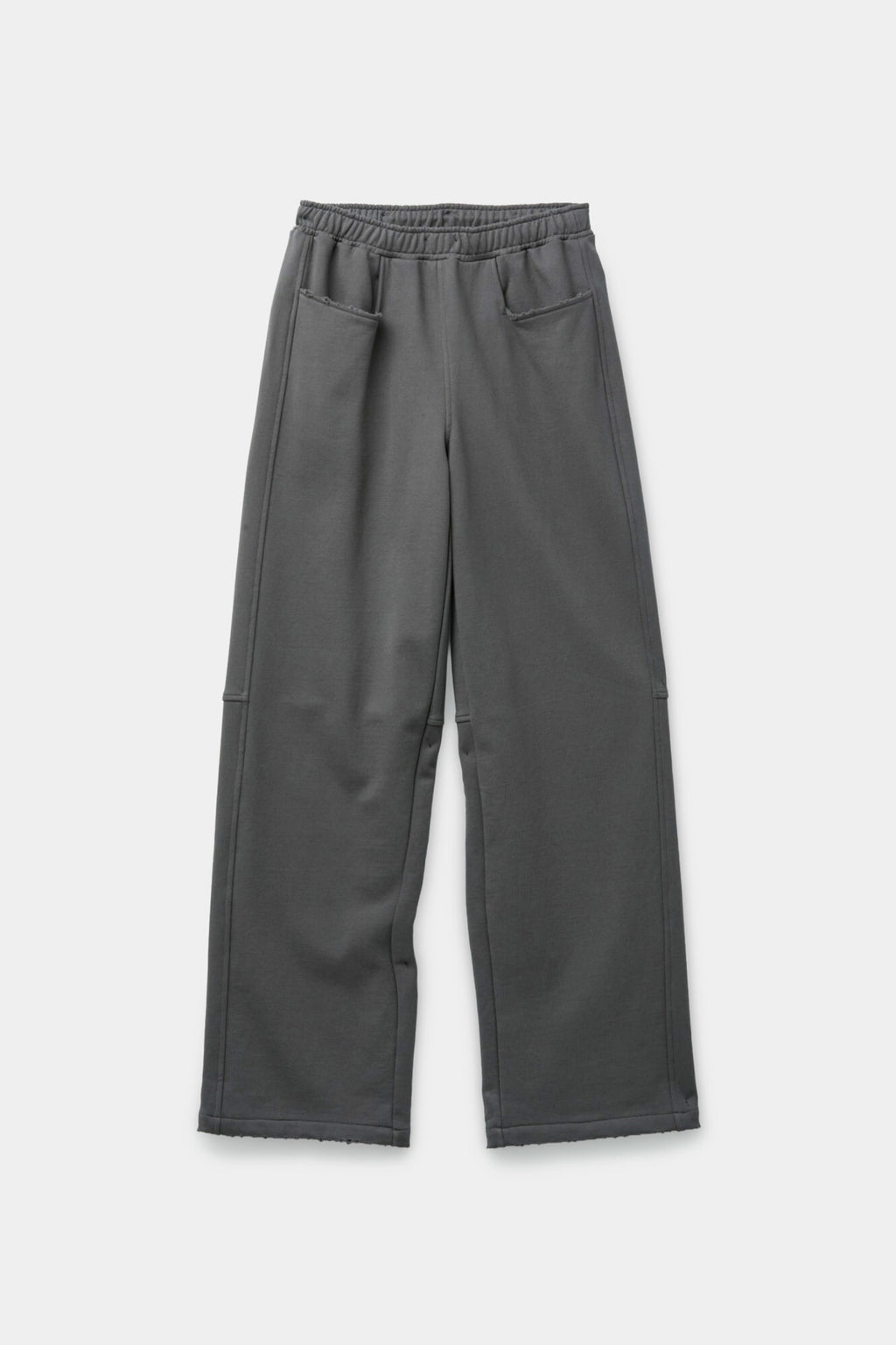 Coor - Distressed Easy Sweat Pants (Charcoal) product image 1 | TRAB K-Fashion Australia