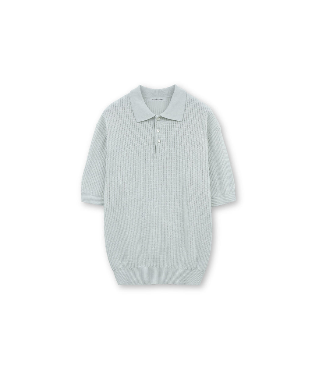 Brownyard - Knit Polo Shirt (Mint) product image 3 | TRAB K-Fashion Australia