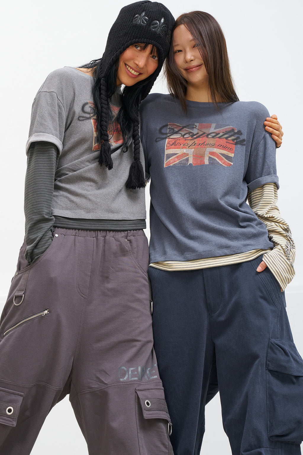 Deinet - Patch Point Beanie (Black) product image 3 | TRAB K-Fashion Australia