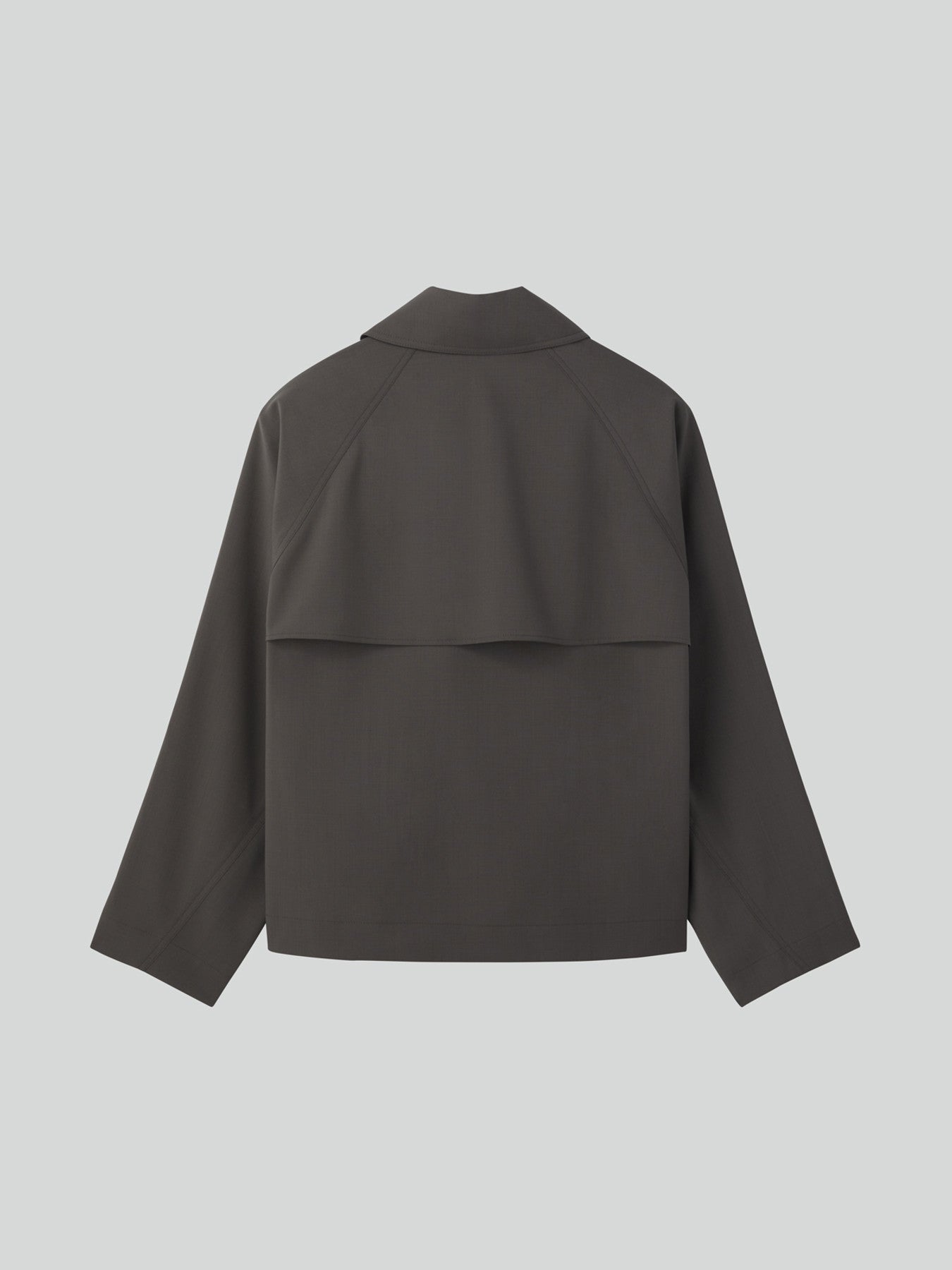 Recto - Muffler Wrap Coat (Sepia Grey) product image 5 | TRAB K-Fashion Australia