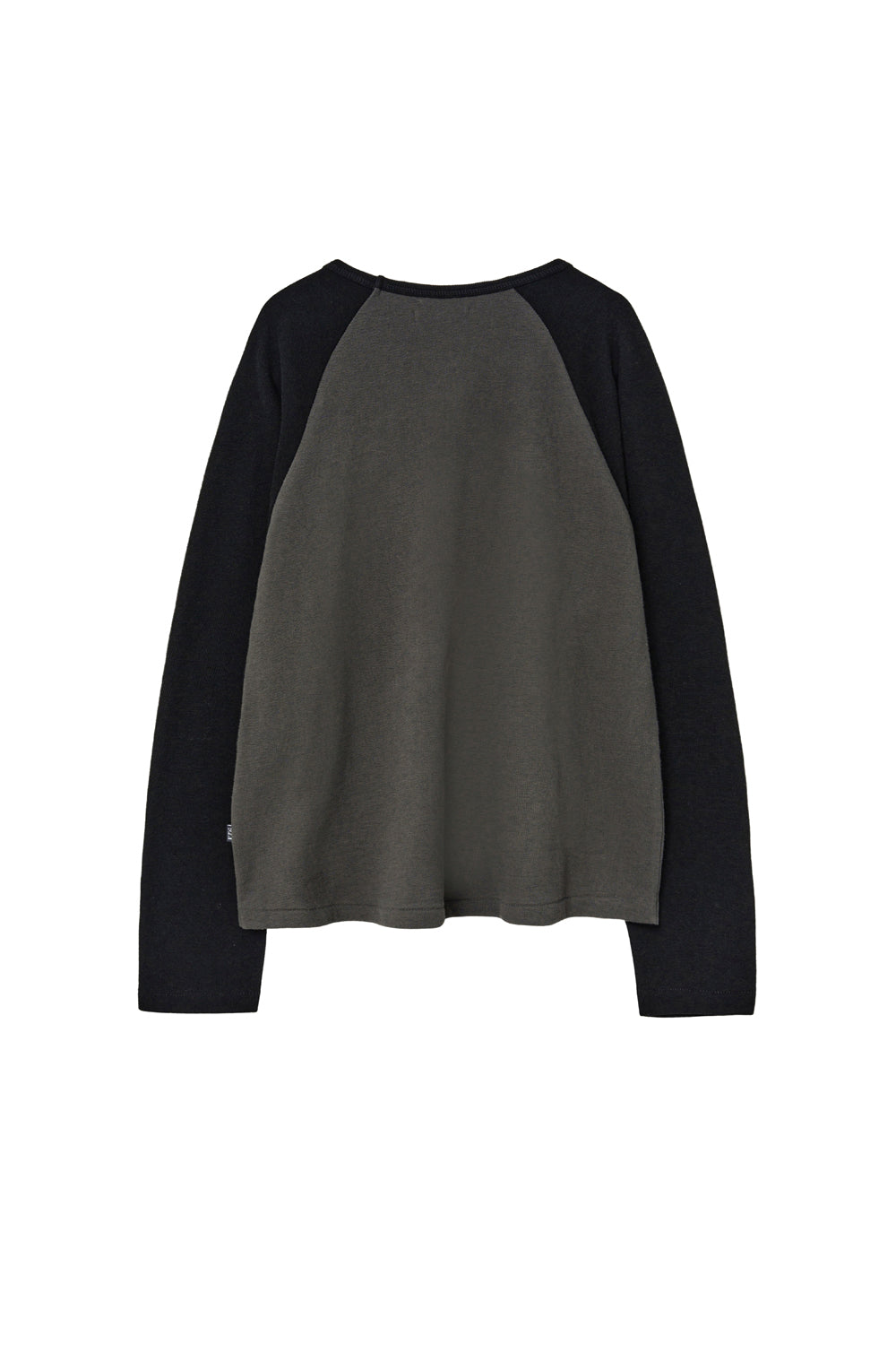 Hatchingroom - Raglan Tee (Black/Moss Charcoal) product image 2 | TRAB K-Fashion Australia