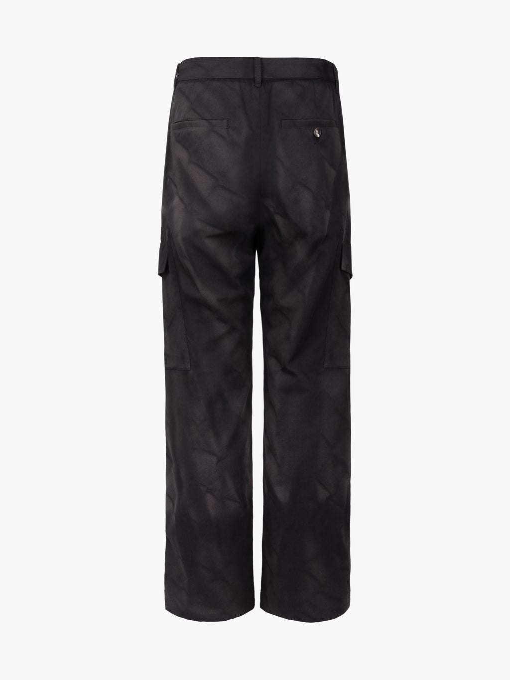 Jiyong Kim - Sun-Bleached Belted Trousers (Black) product image 9 | TRAB K-Fashion Australia