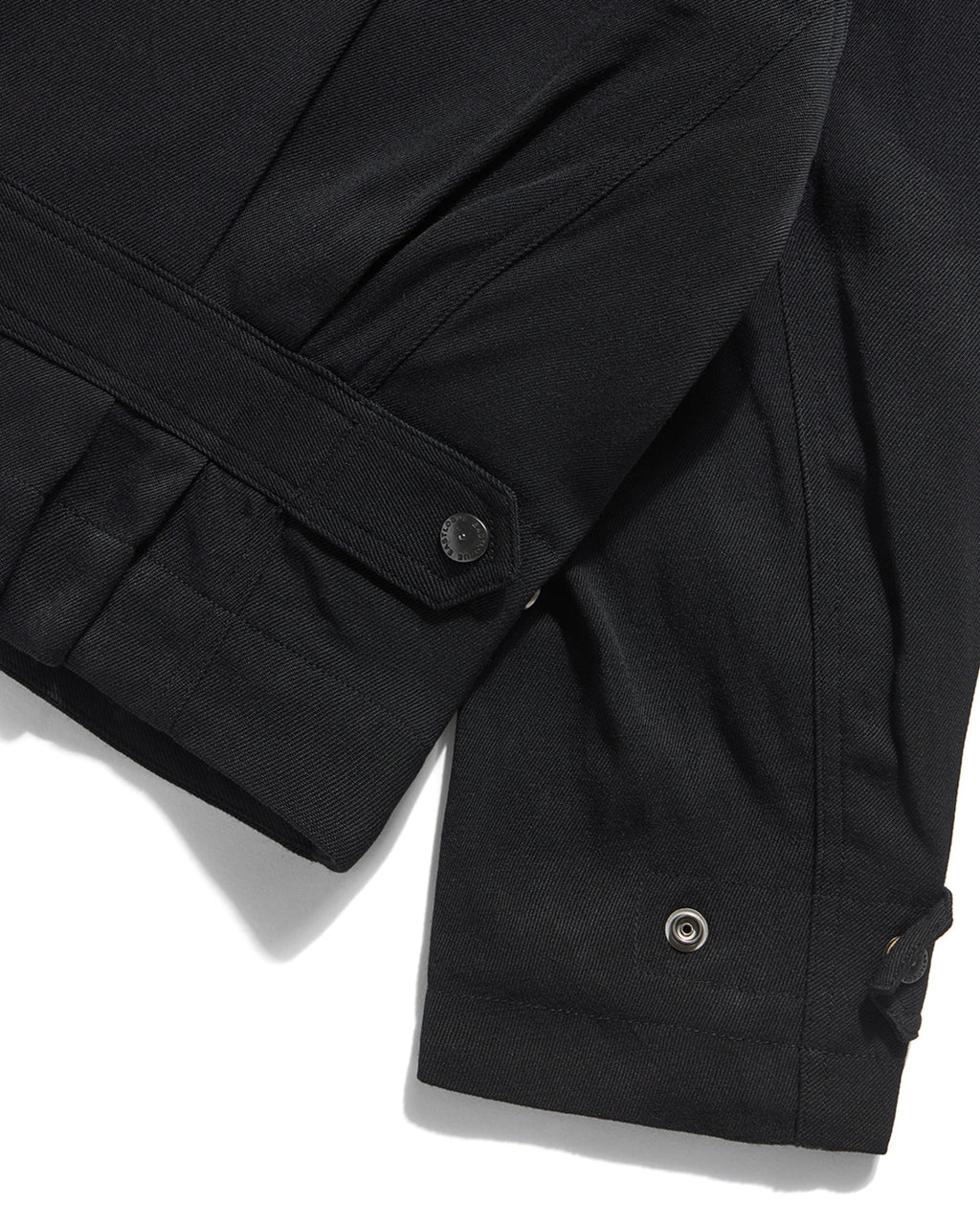 Eastlogue - Pilot Pleats Blouson Jacket (Black Twill) product image 9 | TRAB K-Fashion Australia