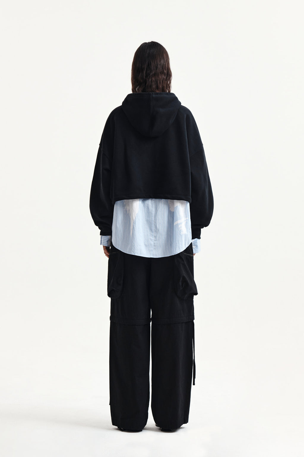 Matin Kim - Detachable Cargo Pants (Black) product image 7 | TRAB K-Fashion Australia